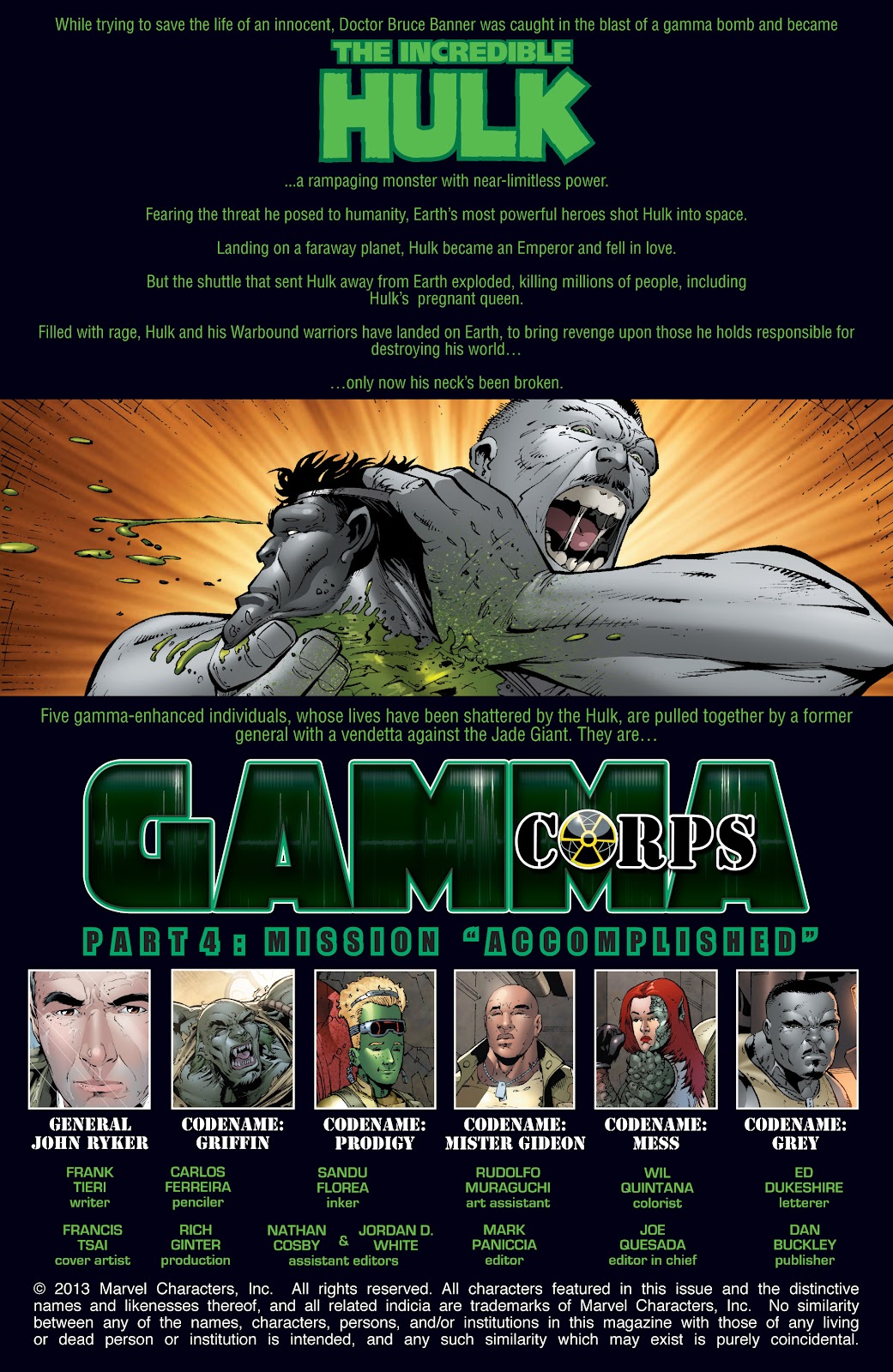 World War Hulk: Gamma Corps Issue #4 #4 - English 2