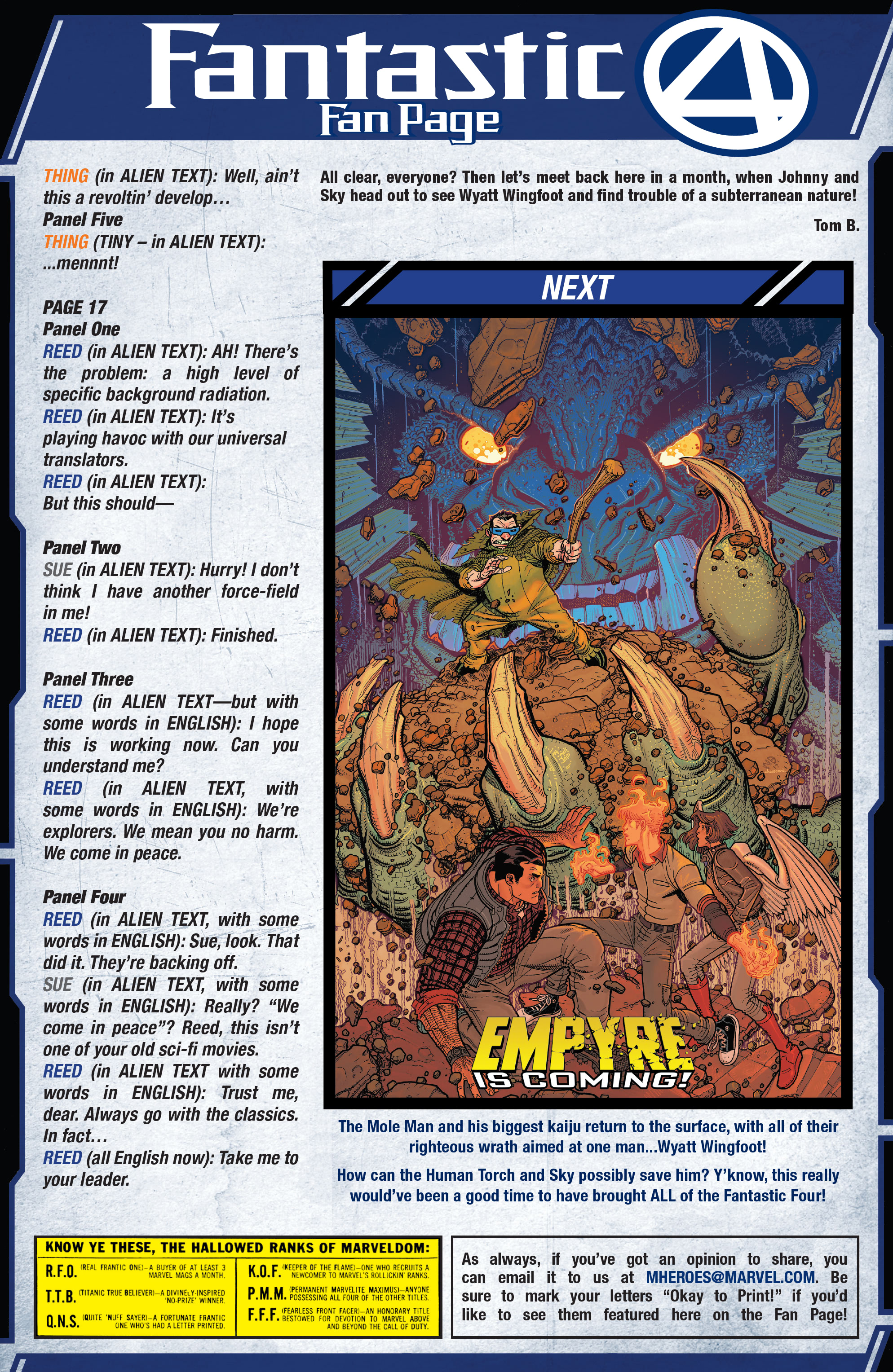 Read online Fantastic Four (2018) comic -  Issue #19 - 23
