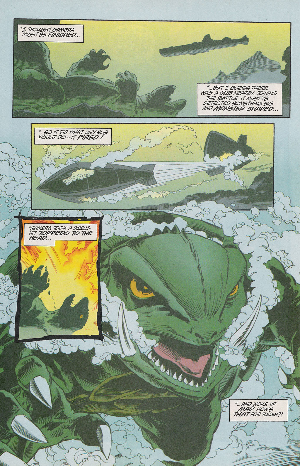 Read online Gamera comic -  Issue #3 - 12