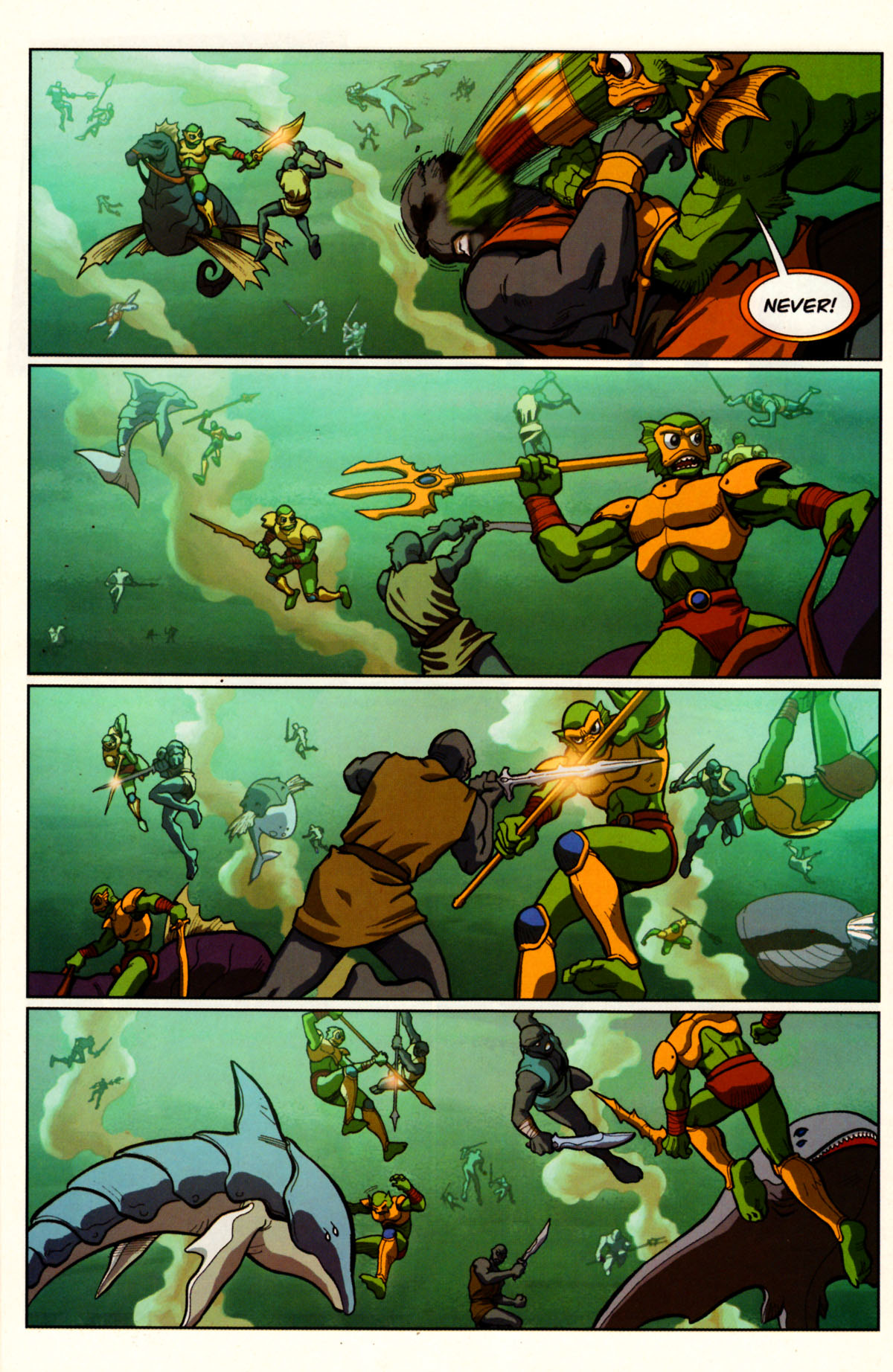 Read online Masters of the Universe: Icons of Evil comic -  Issue # Mer-Man - 30