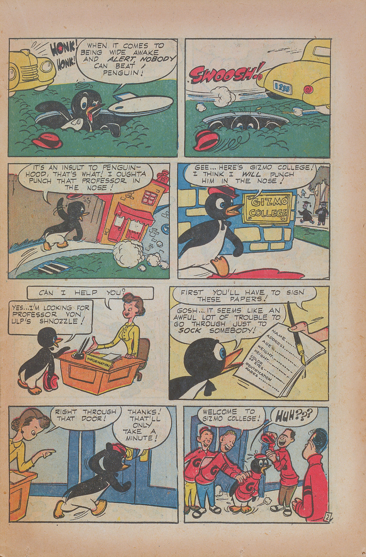 Read online Willie The Penguin comic -  Issue #2 - 23