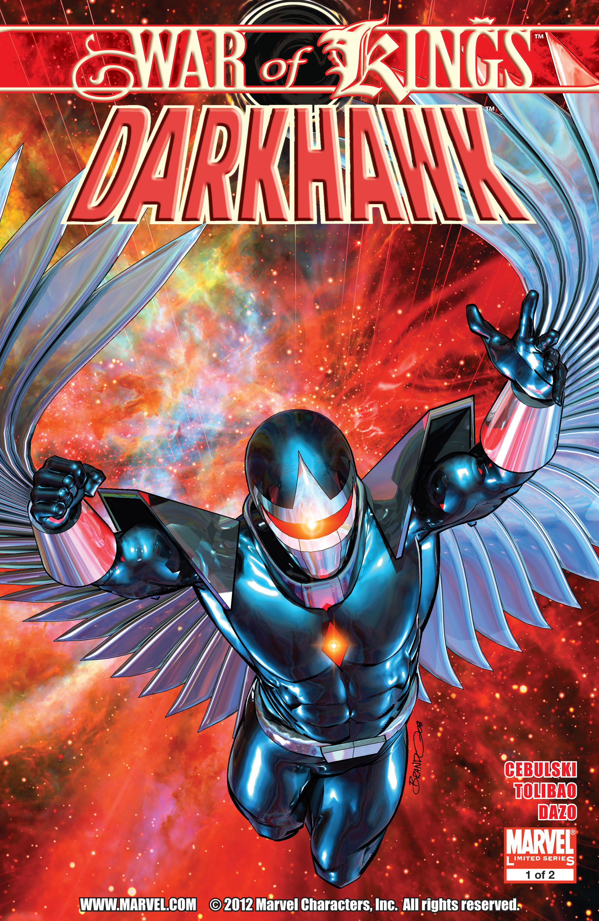 Read online War of Kings: Darkhaw comic -  Issue #1 - 1