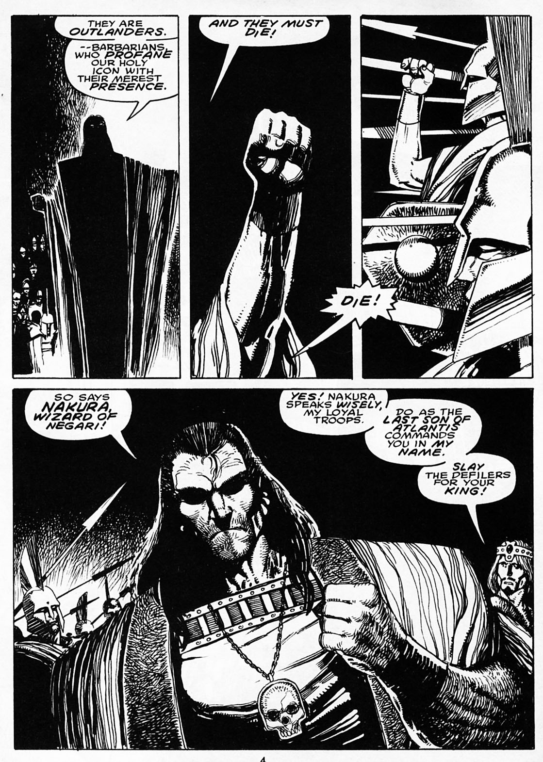 Read online The Savage Sword Of Conan comic -  Issue #220 - 5