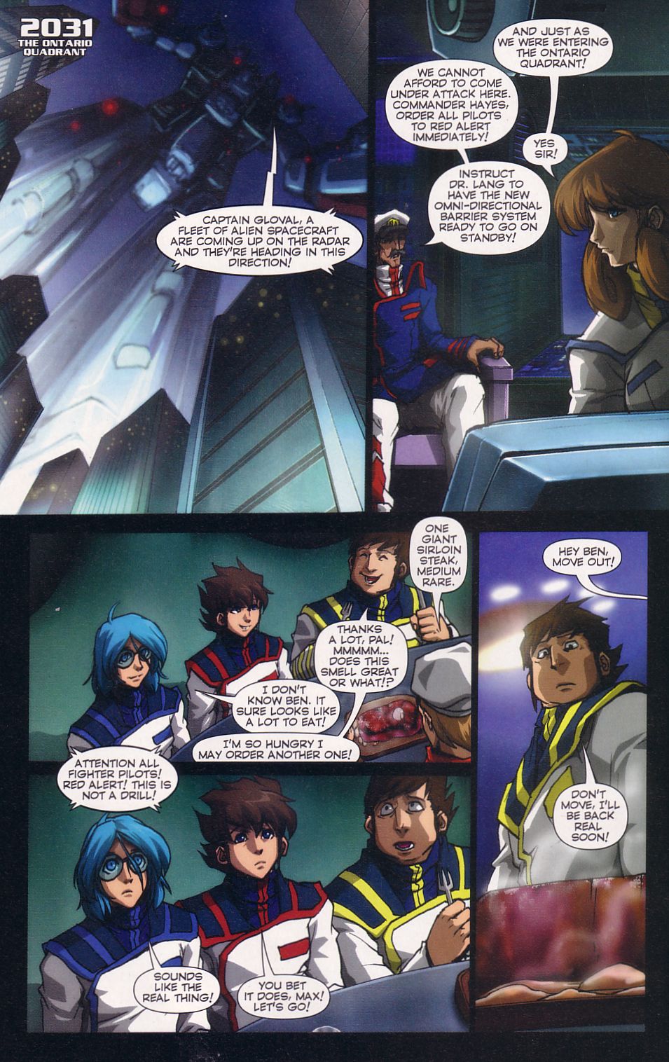 Read online Robotech: Love and War comic -  Issue #5 - 4