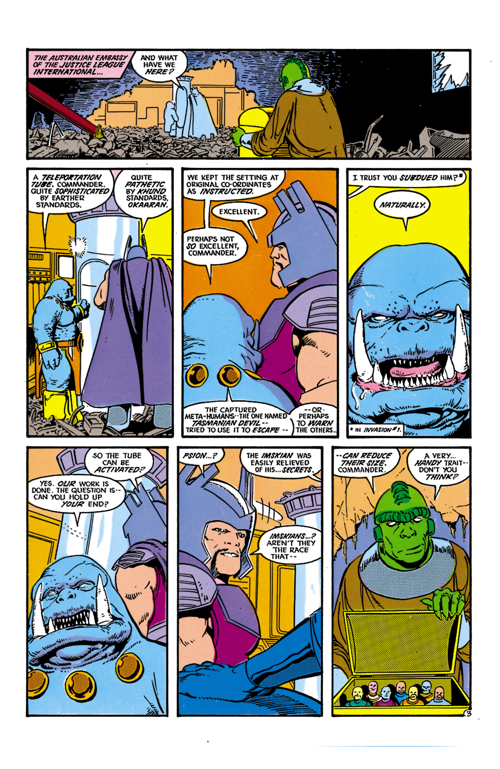 Read online Justice League International (1987) comic -  Issue #22 - 4