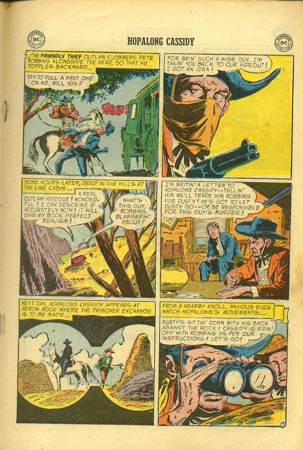 Read online Hopalong Cassidy comic -  Issue #92 - 19