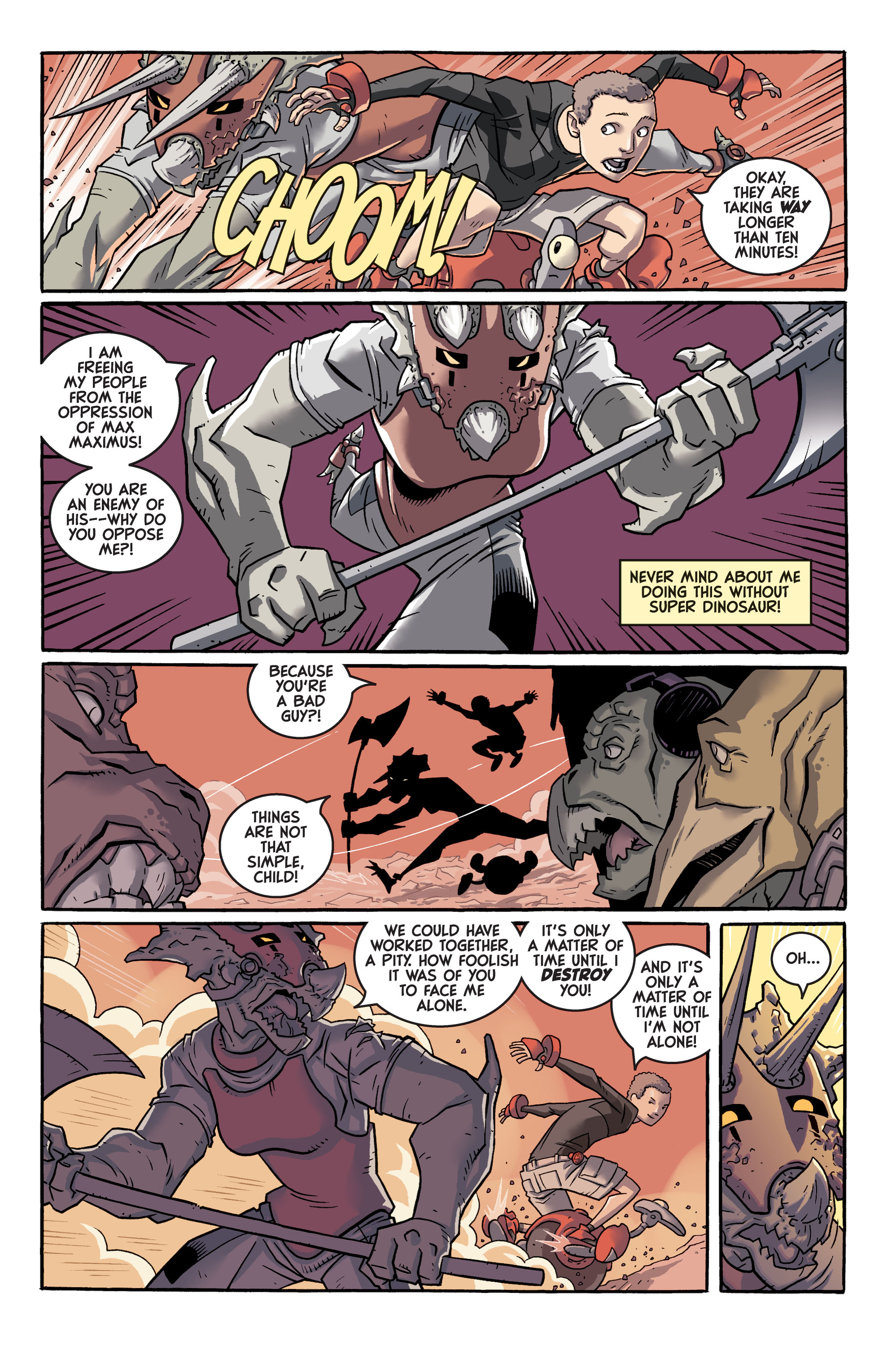 Read online Super Dinosaur (2011) comic -  Issue #1 - 23