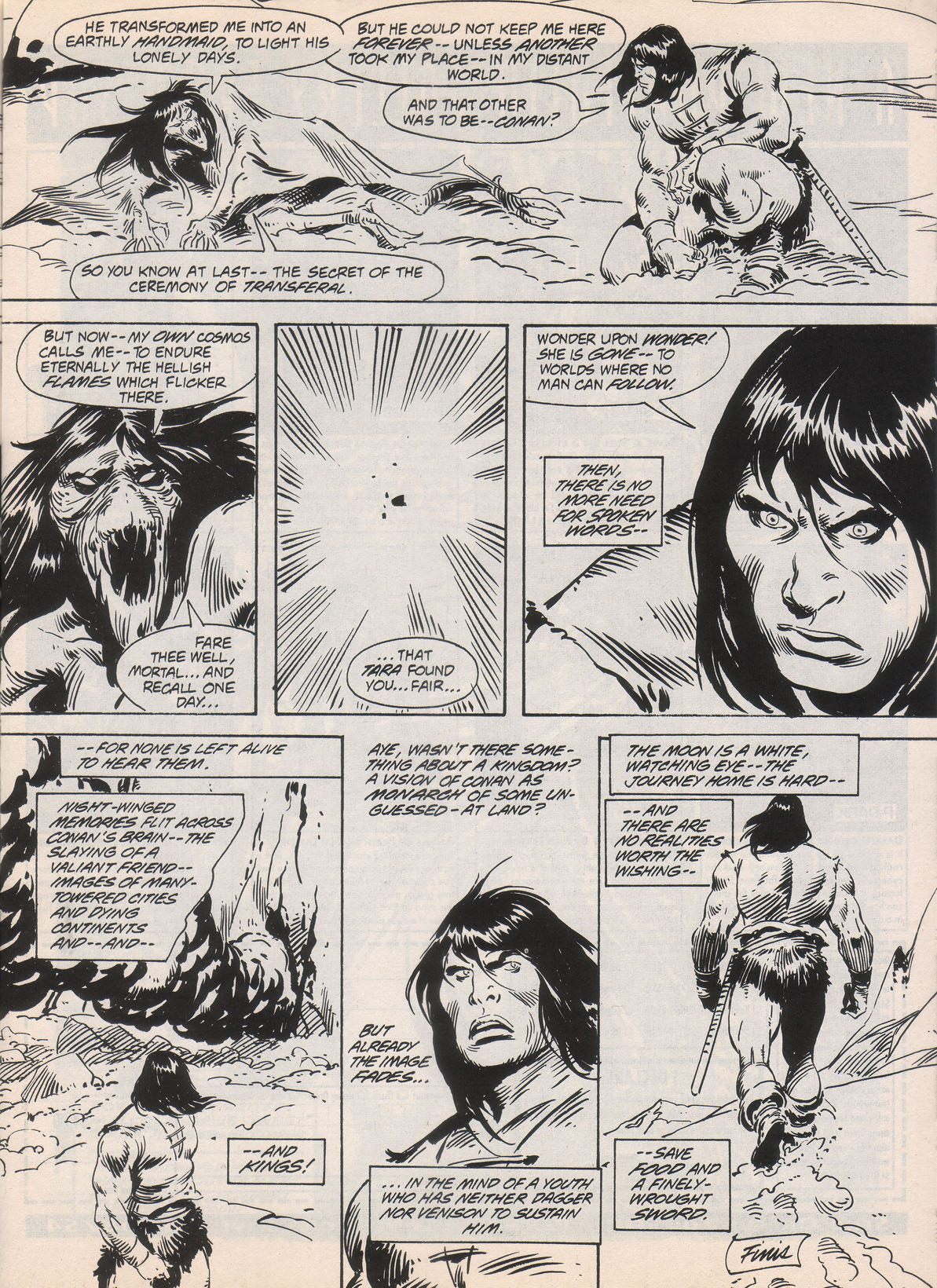 Read online The Savage Sword Of Conan comic -  Issue #222 - 20