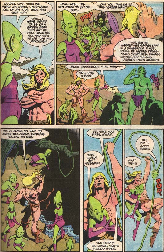 Read online The Impossible Man Summer Vacation Spectacular comic -  Issue #2 - 21