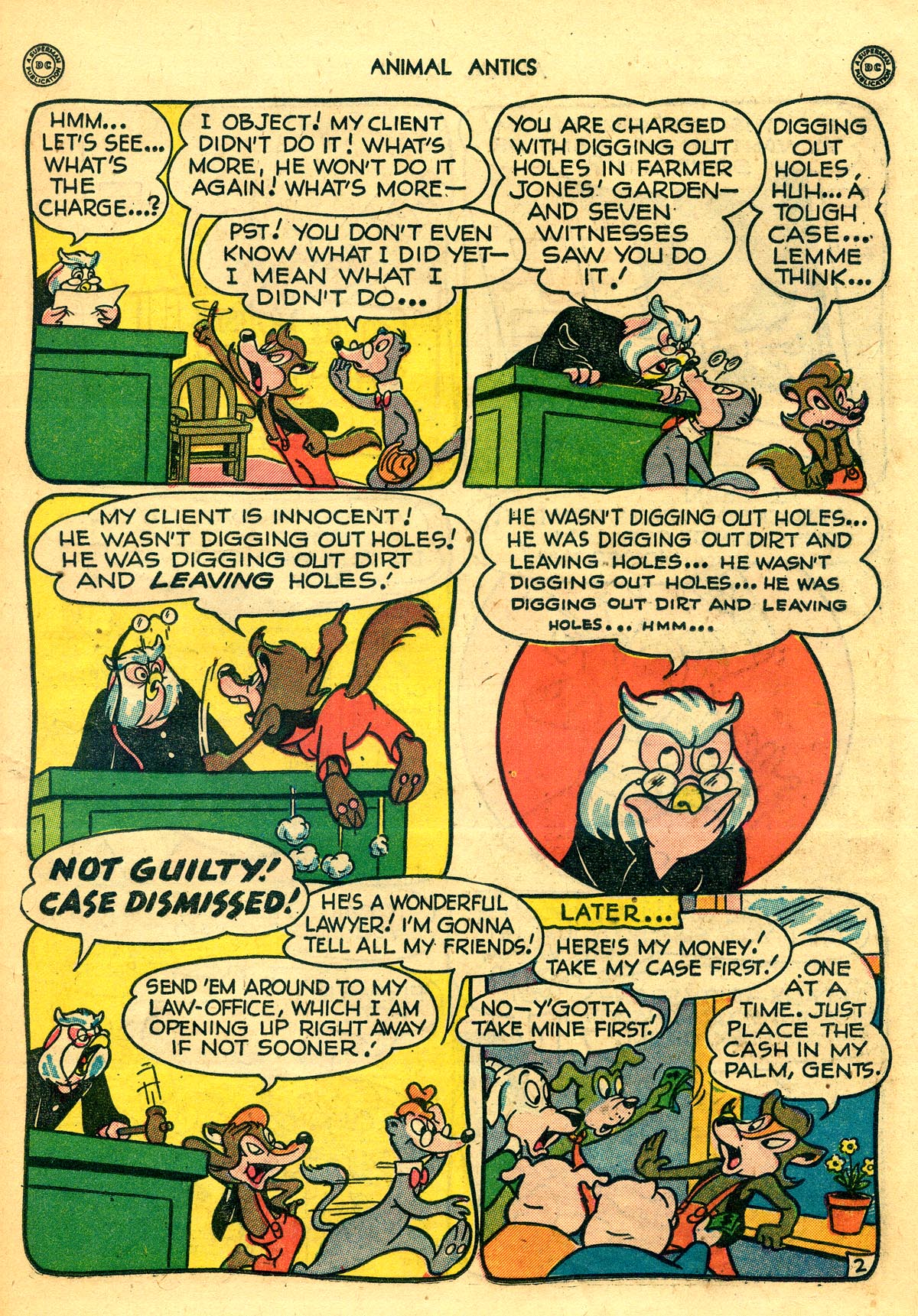 Read online Animal Antics comic -  Issue #8 - 15