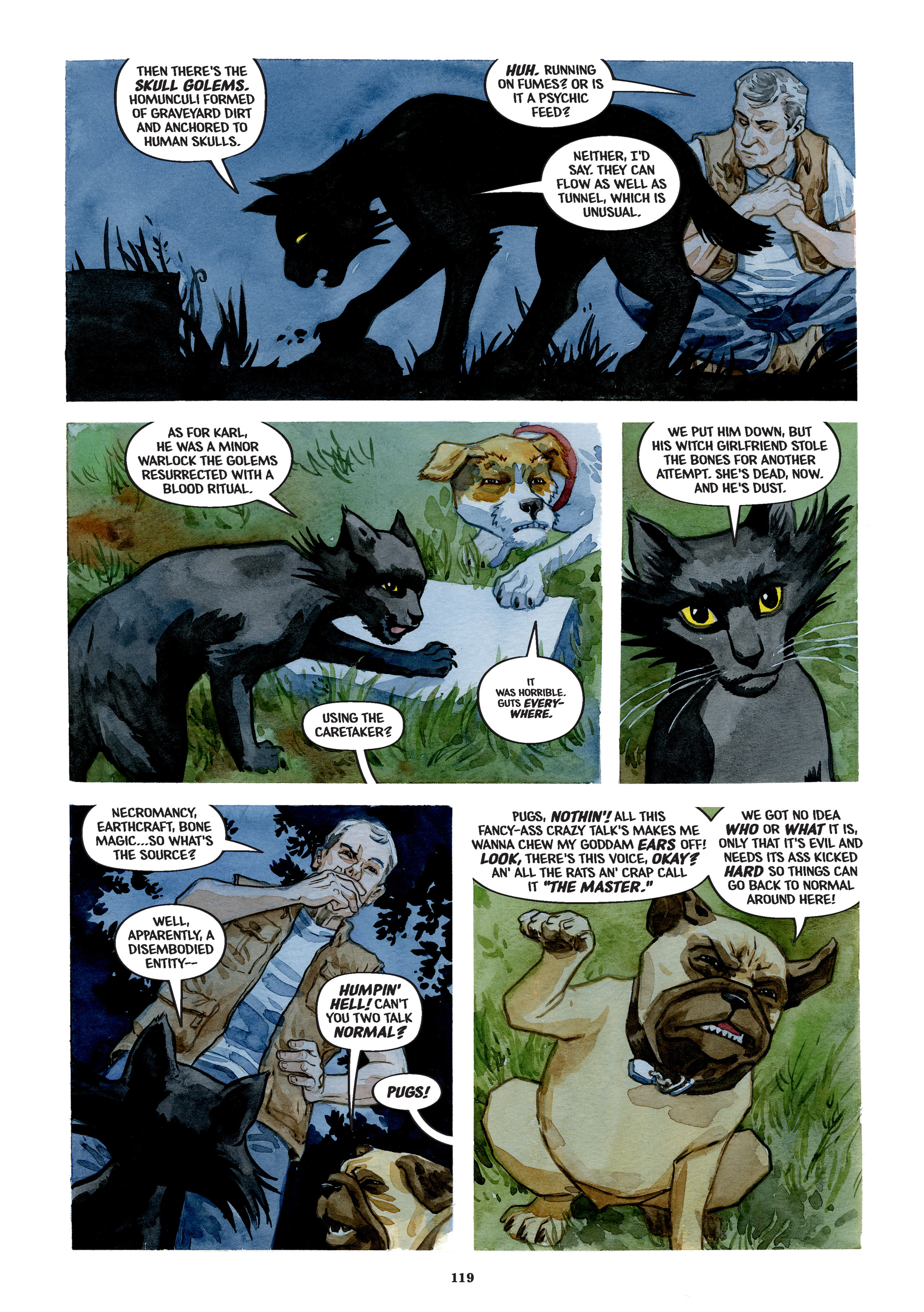 Read online Beasts of Burden: Neighborhood Watch (2019) comic -  Issue # TPB (Part 2) - 22