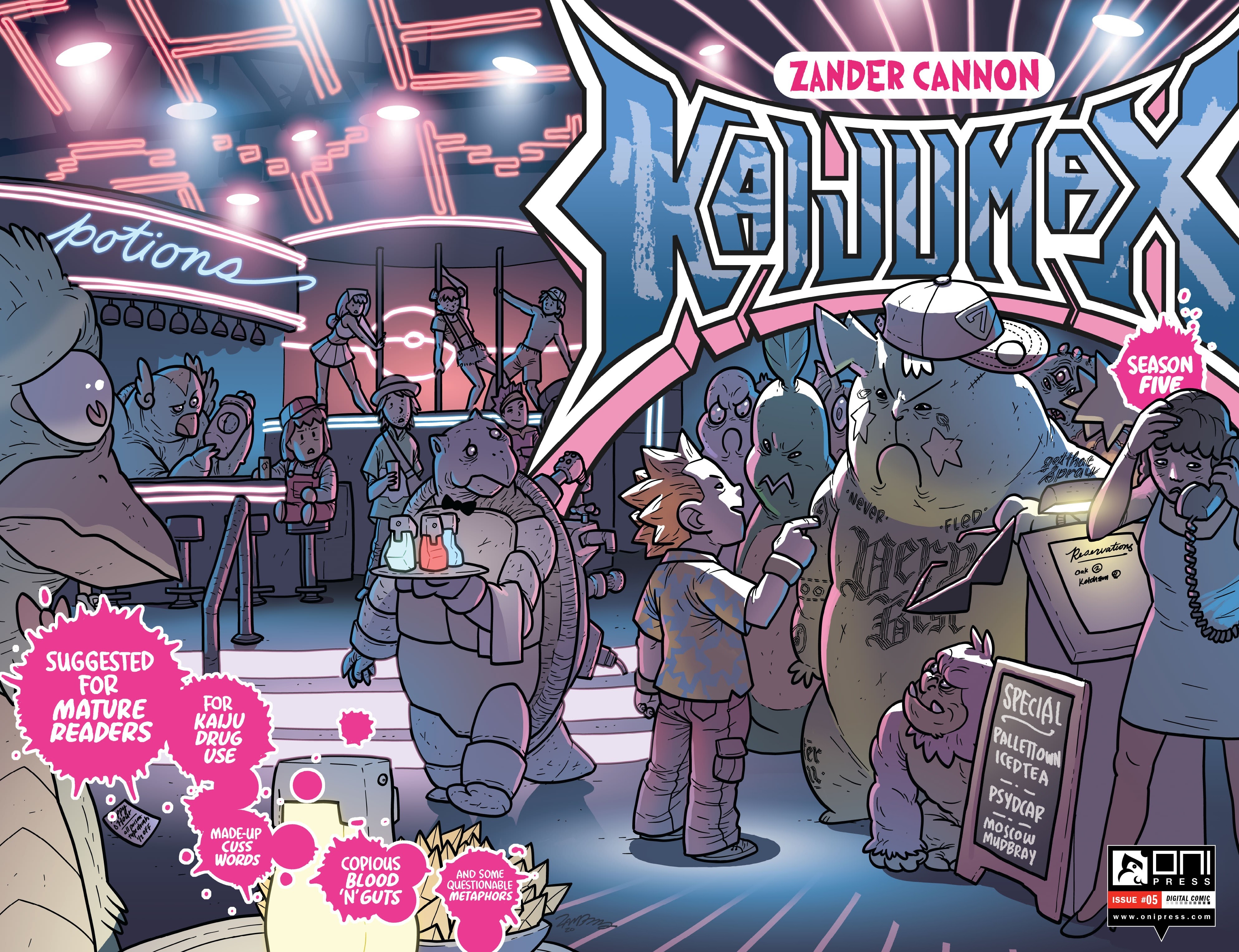 Read online Kaijumax Season 5 comic -  Issue #5 - 1