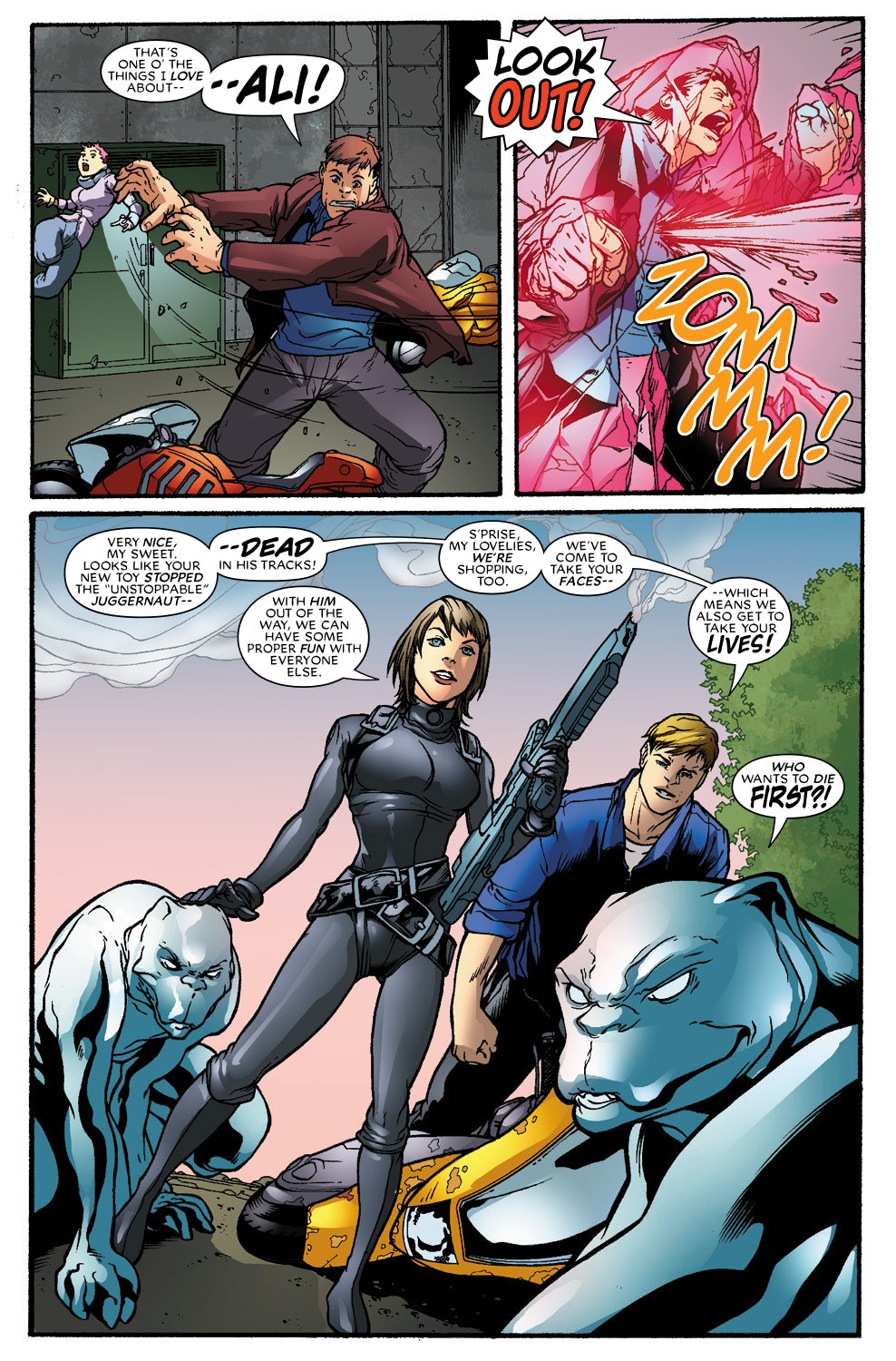 Read online New Excalibur comic -  Issue #4 - 21