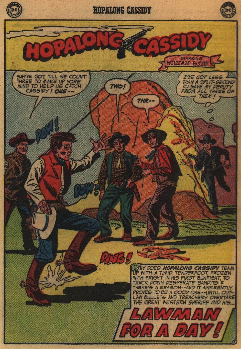 Read online Hopalong Cassidy comic -  Issue #93 - 25