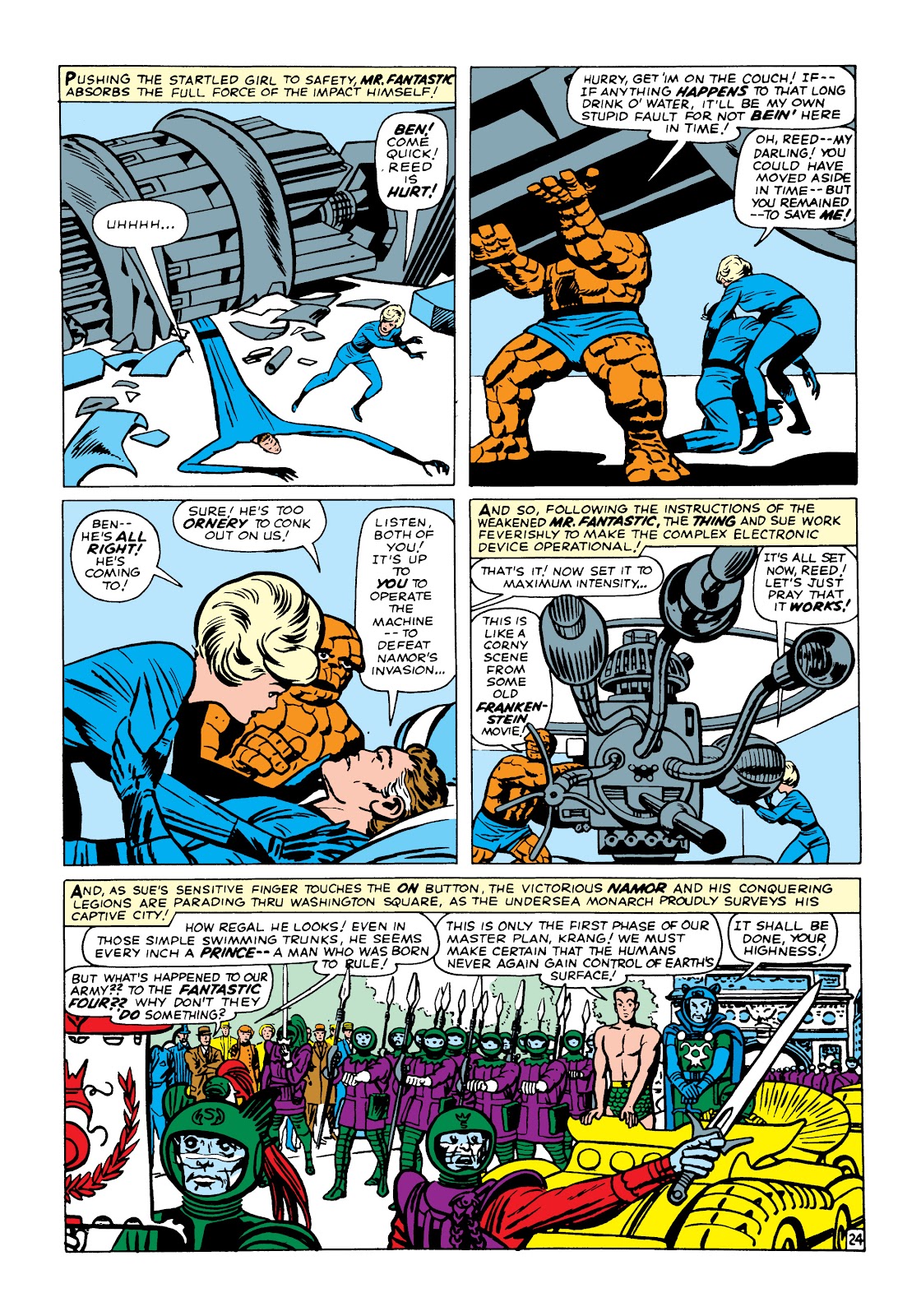Read online Marvel Masterworks: The Fantastic Four comic - Issue # TPB 2 (Part 3) - 15