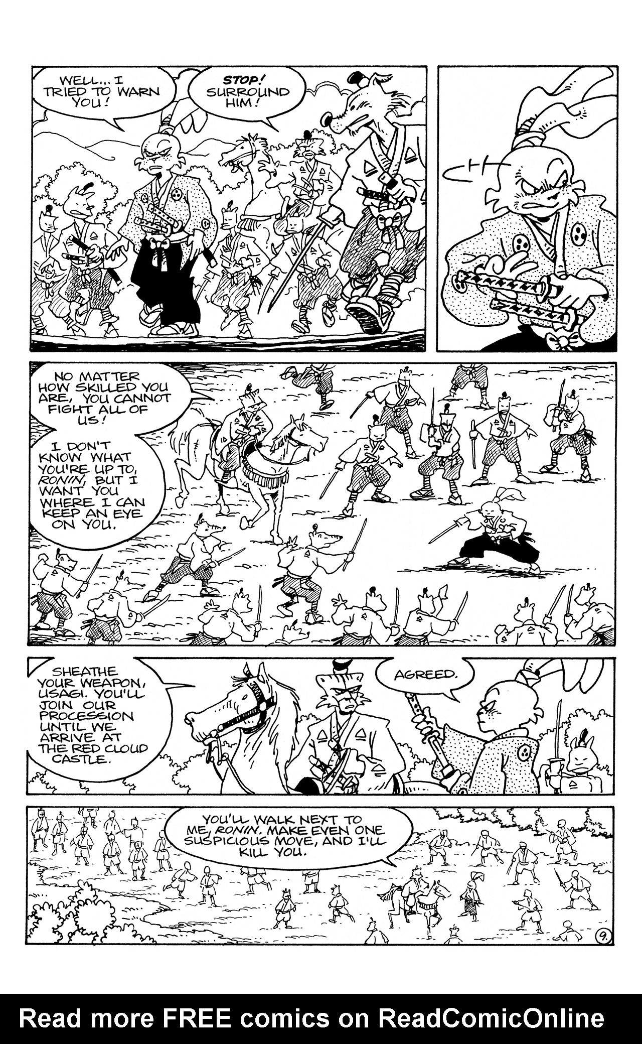 Read online Usagi Yojimbo (1996) comic -  Issue #115 - 11