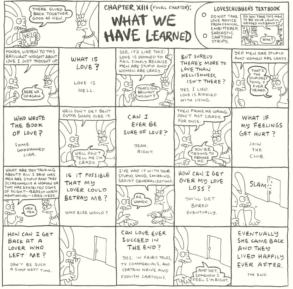 Read online Life In Hell comic -  Issue # TPB Love is Hell - 16