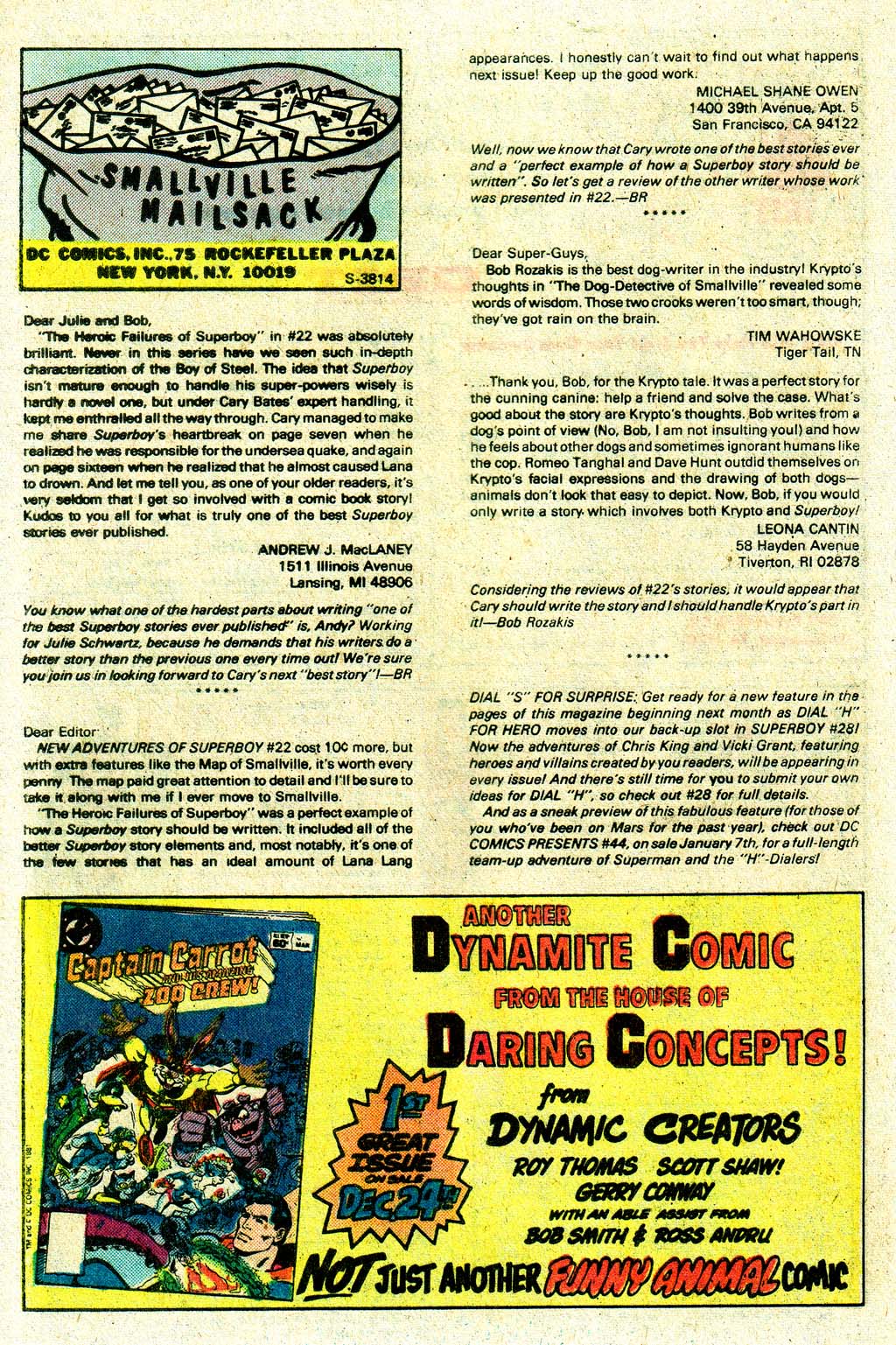 Read online The New Adventures of Superboy comic -  Issue #27 - 24