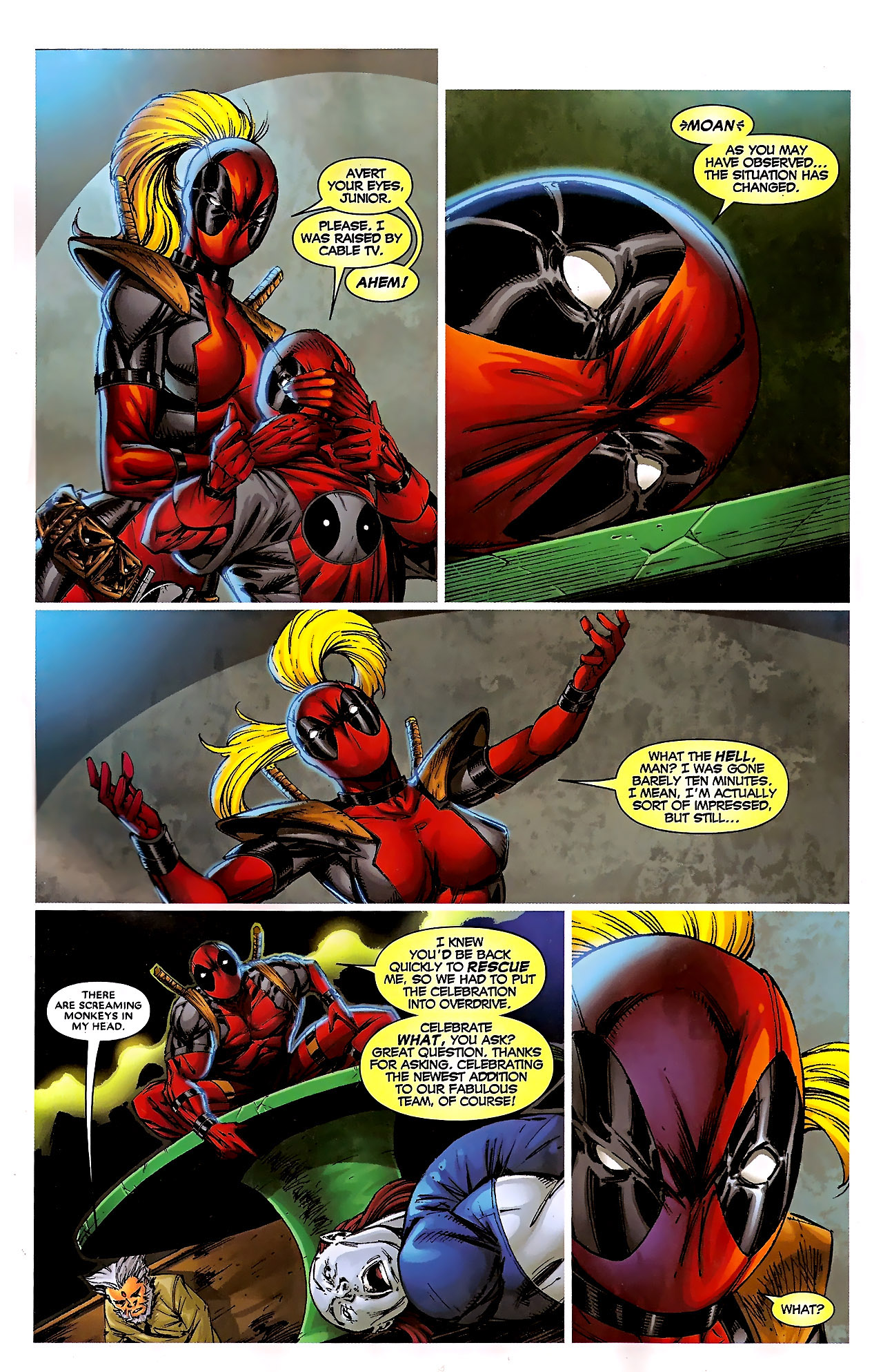 Read online Deadpool Corps (2010) comic -  Issue #2 - 10
