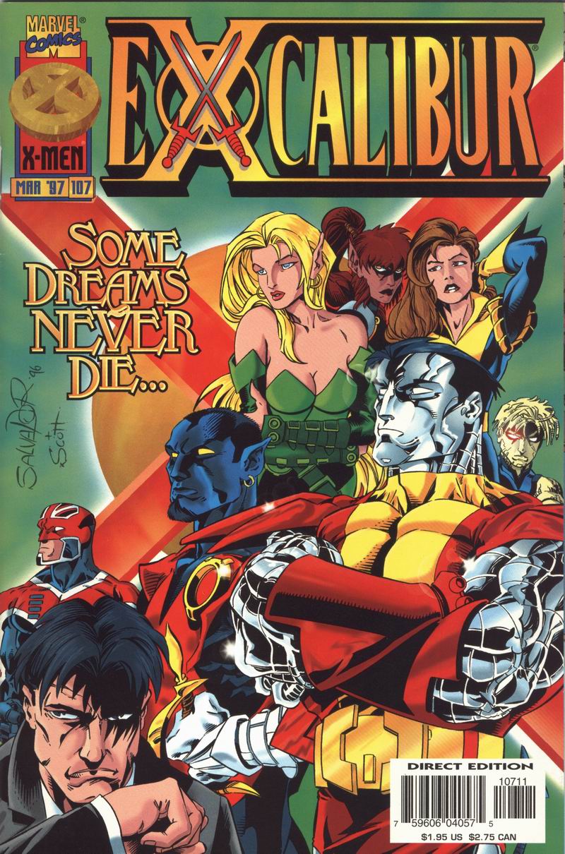 Read online Excalibur (1988) comic -  Issue #107 - 1