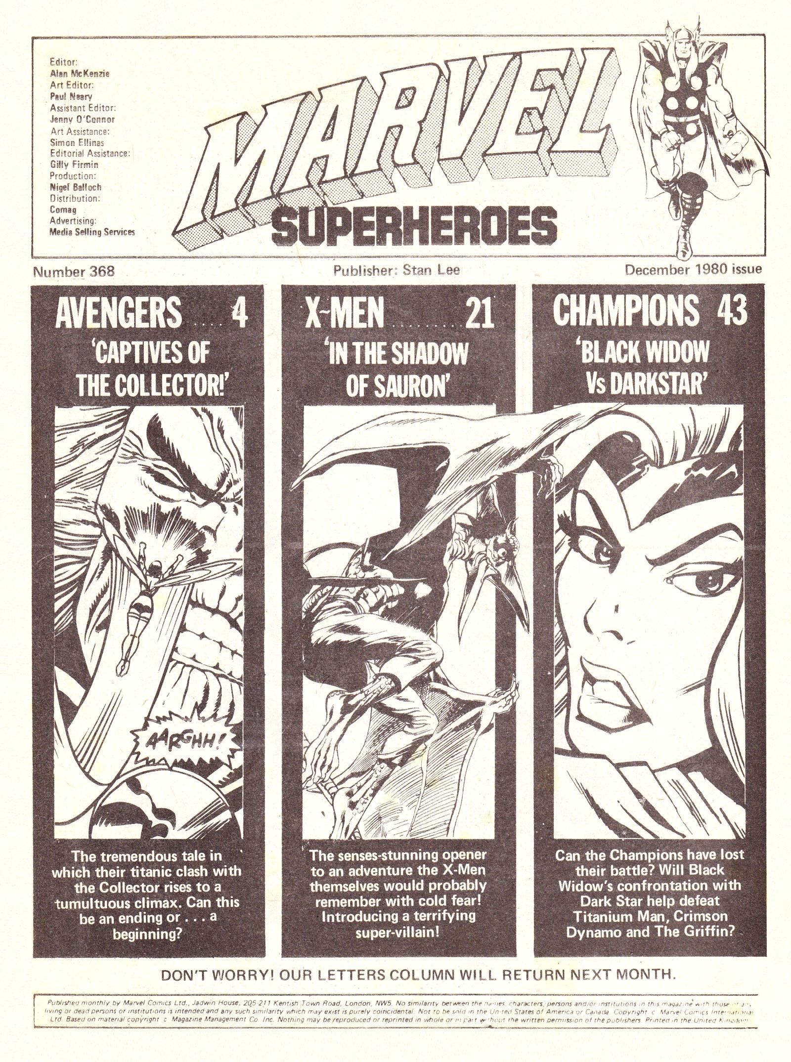 Read online Marvel Super-Heroes (1979) comic -  Issue #368 - 3