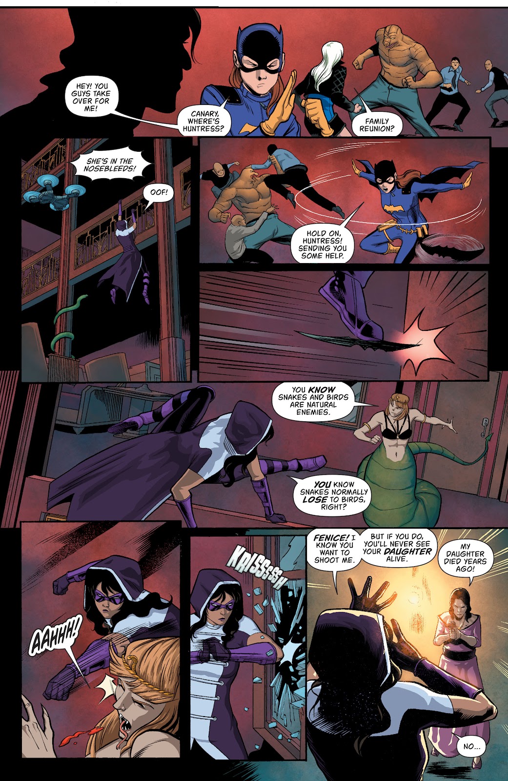 Batgirl and the Birds of Prey issue 6 - Page 12