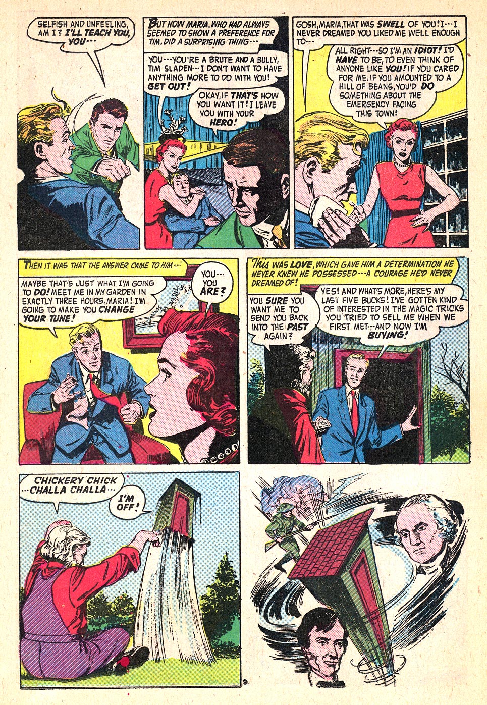 Read online Adventures Into The Unknown comic -  Issue #74 - 12