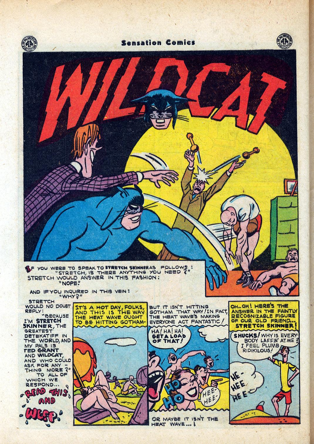 Read online Sensation (Mystery) Comics comic -  Issue #45 - 42