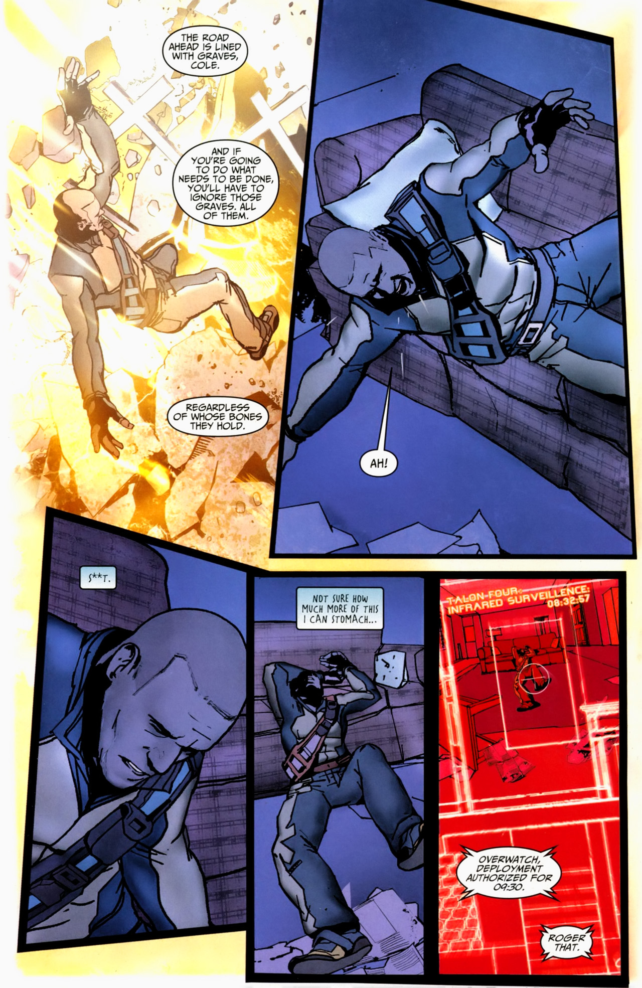 Read online inFamous comic -  Issue #4 - 7