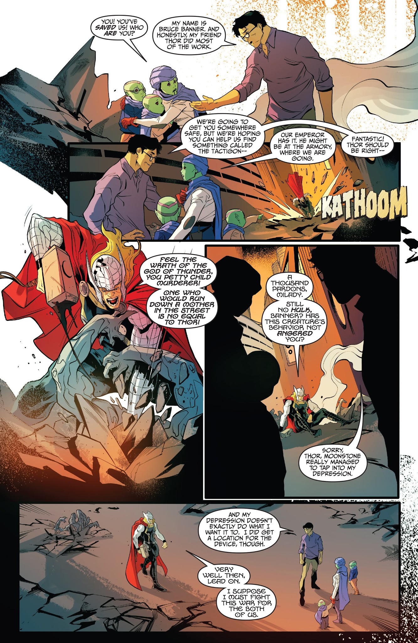 Read online Thor vs. Hulk: Champions of the Universe comic -  Issue #5 - 6