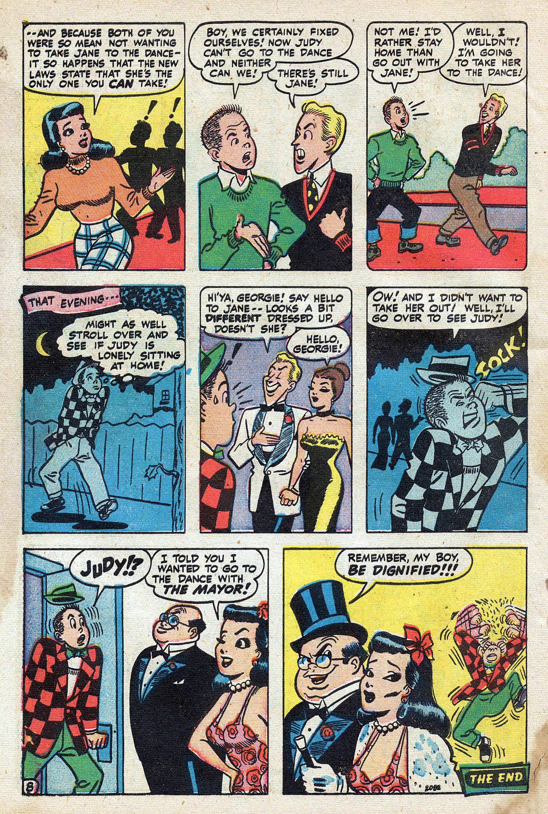 Read online Georgie Comics (1945) comic -  Issue #16 - 10