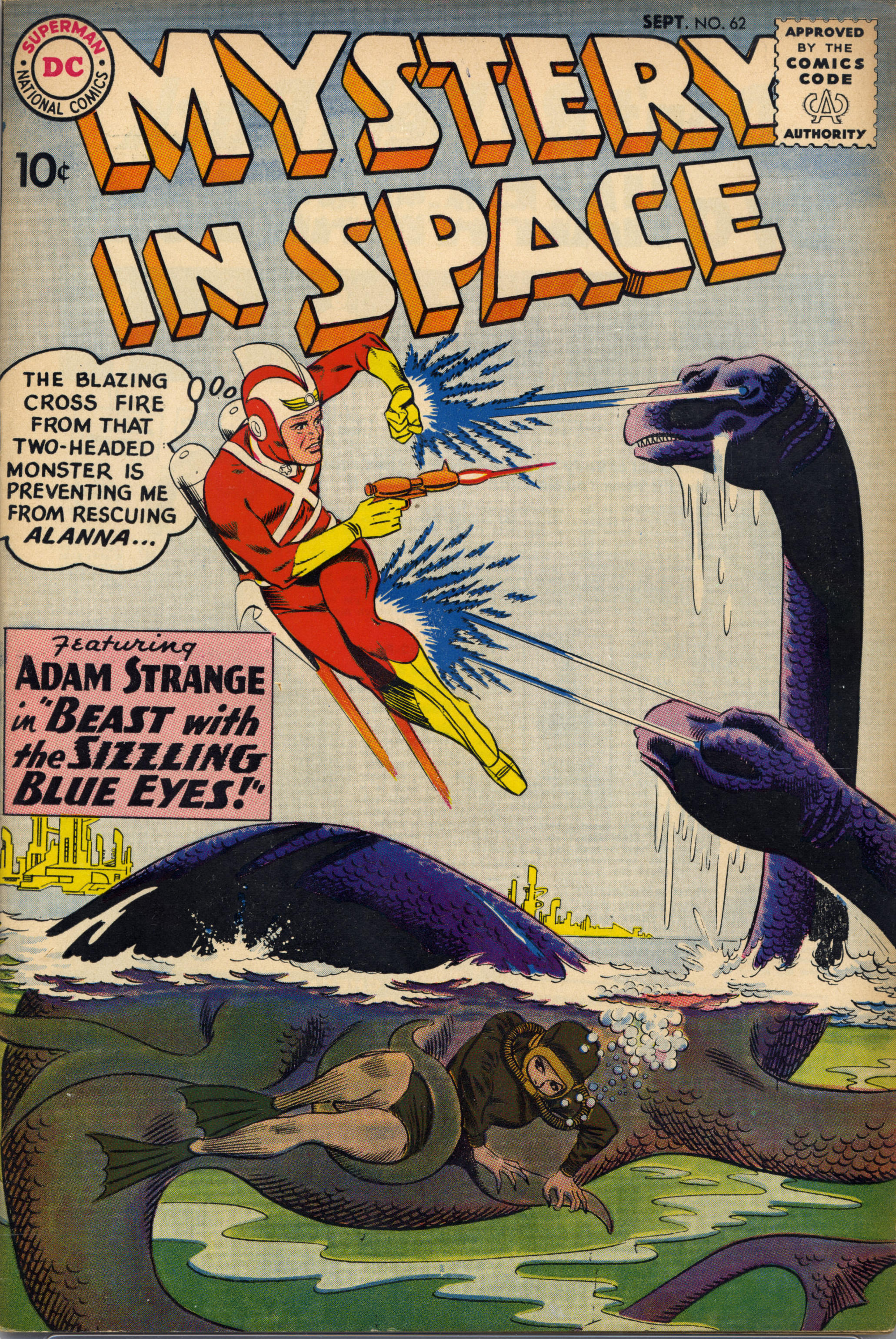 Read online Mystery in Space (1951) comic -  Issue #62 - 1