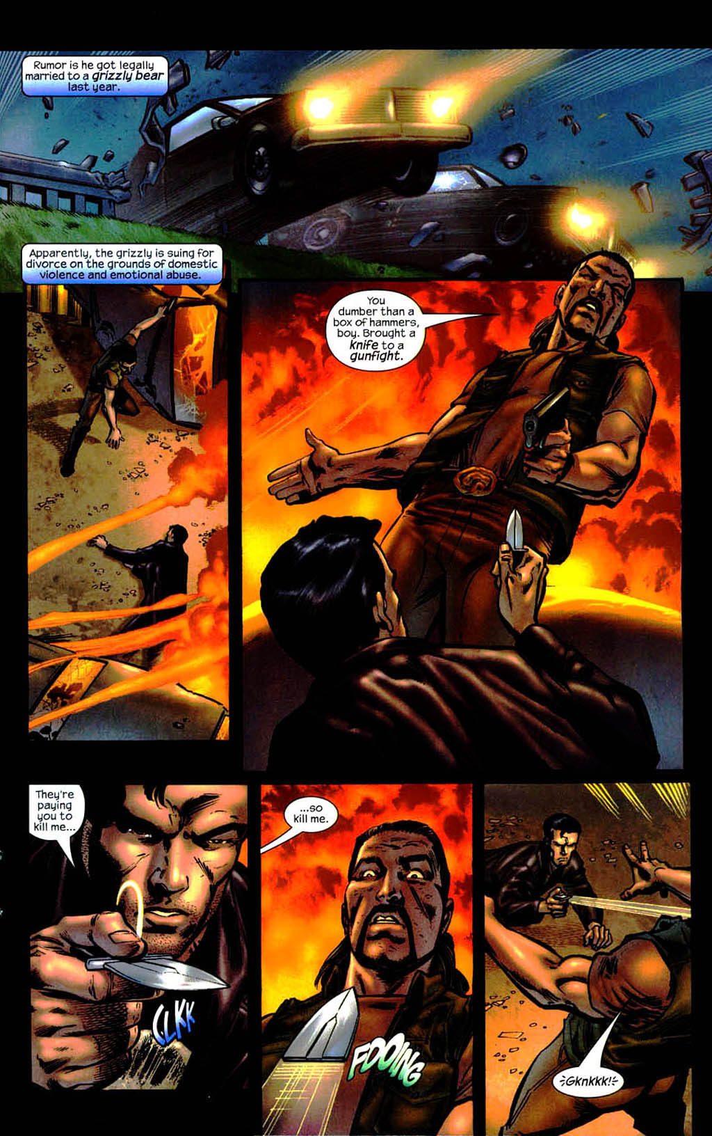 Read online The Punisher: Official Movie Adaptation comic -  Issue #3 - 12