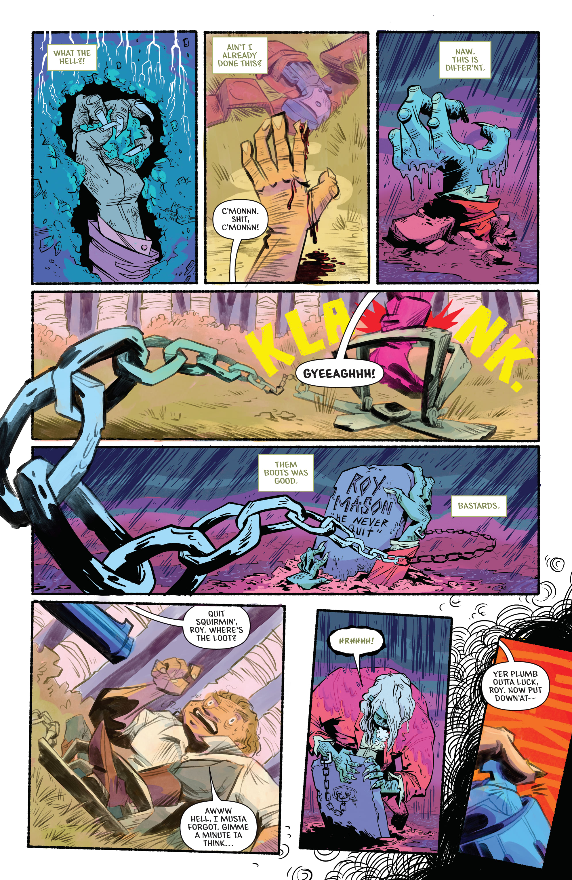 Read online Chained to the Grave comic -  Issue #1 - 3