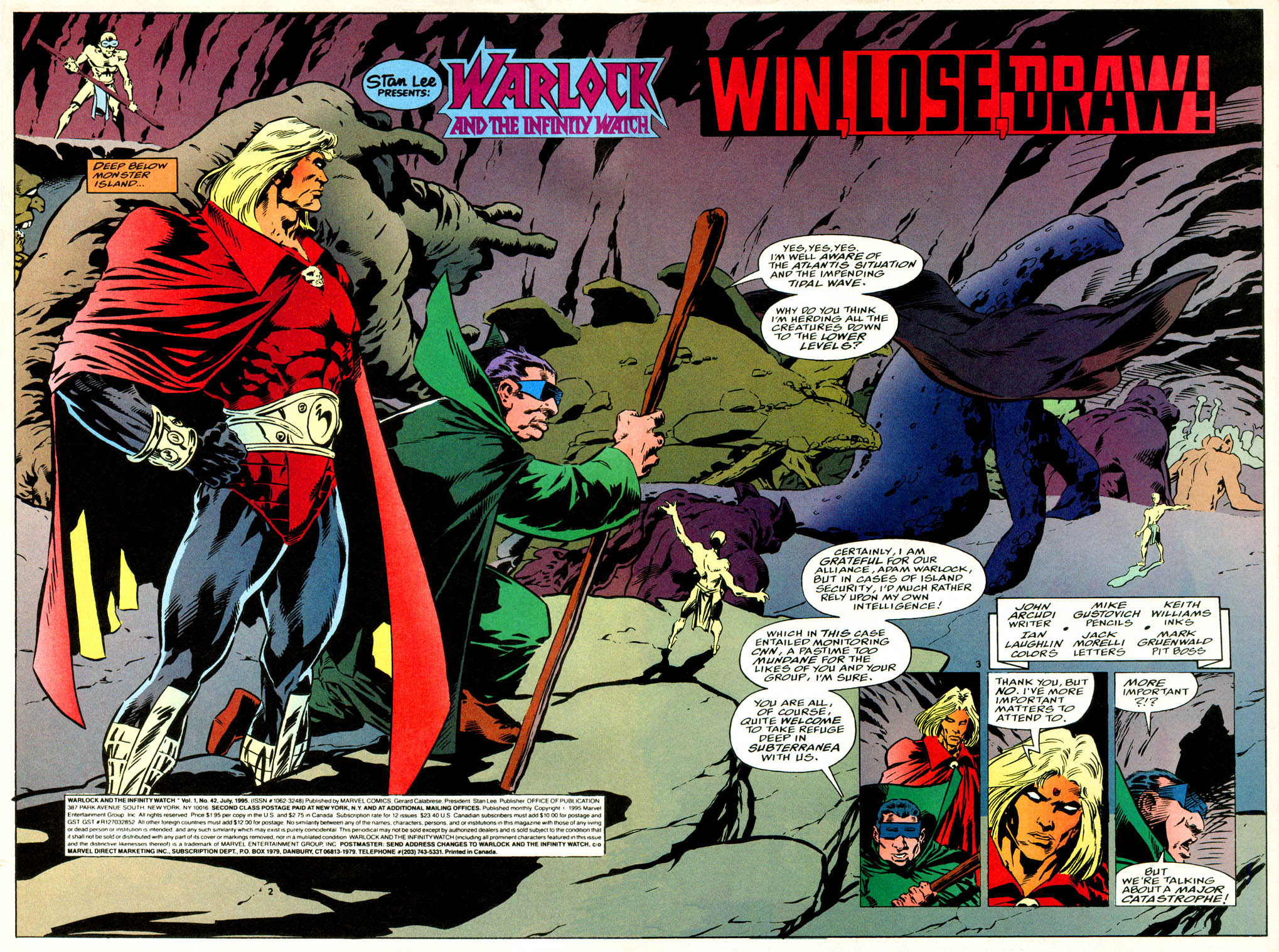 Read online Warlock and the Infinity Watch comic -  Issue #42 - 3