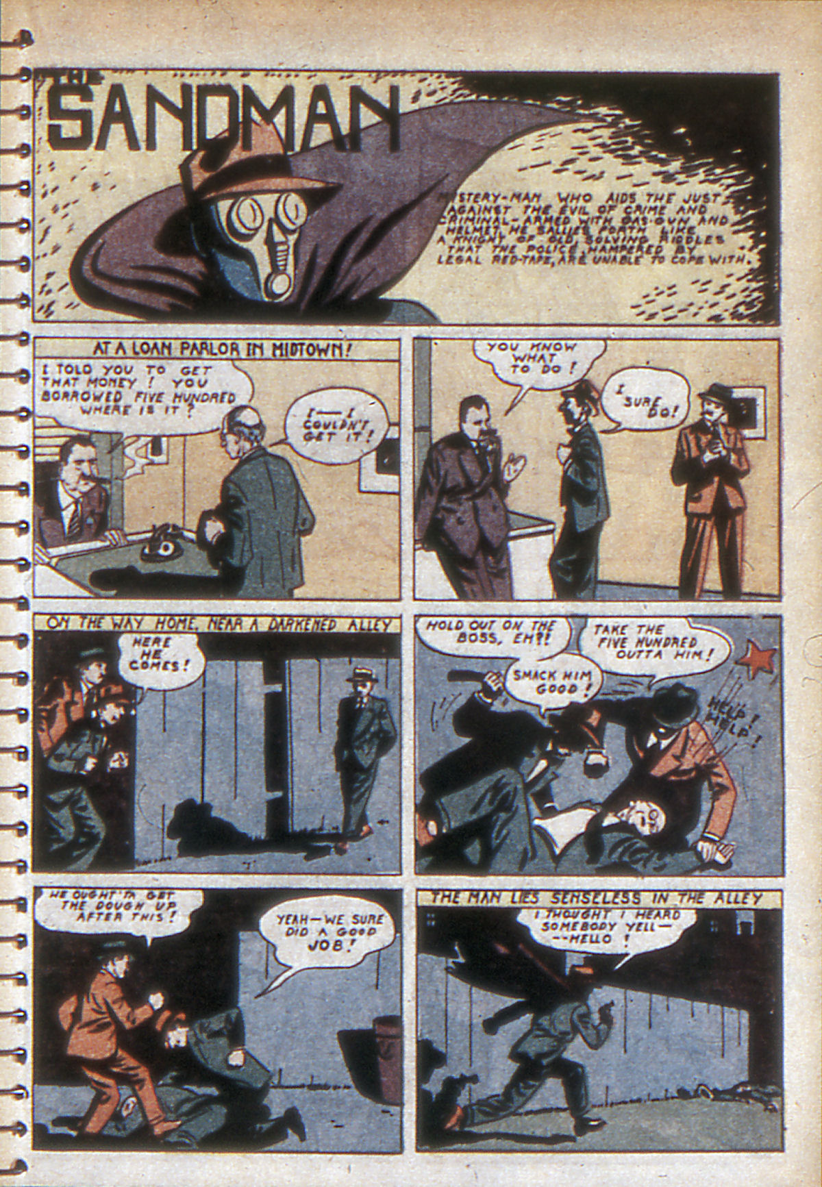 Read online Adventure Comics (1938) comic -  Issue #53 - 58