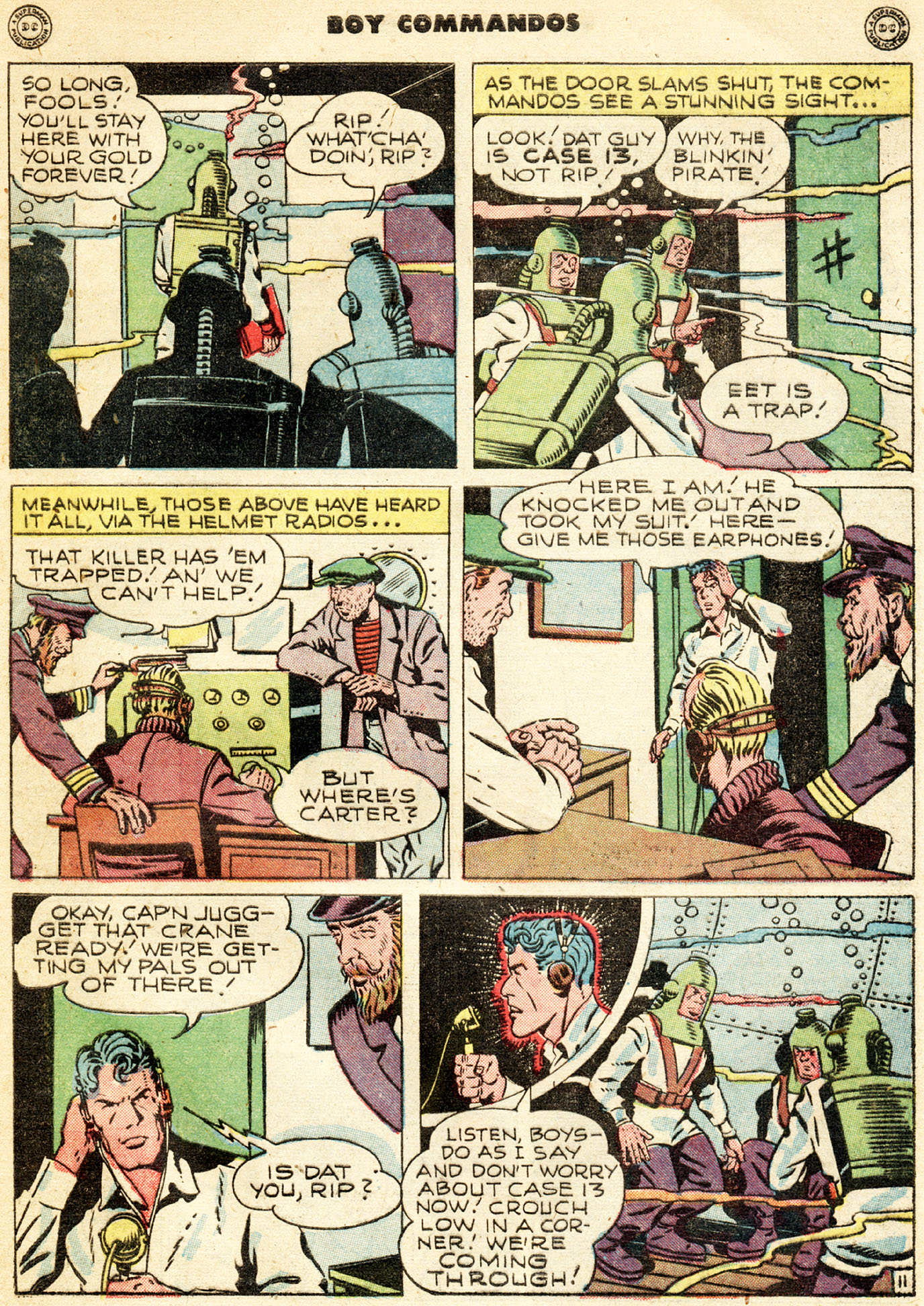 Read online Boy Commandos comic -  Issue #20 - 13