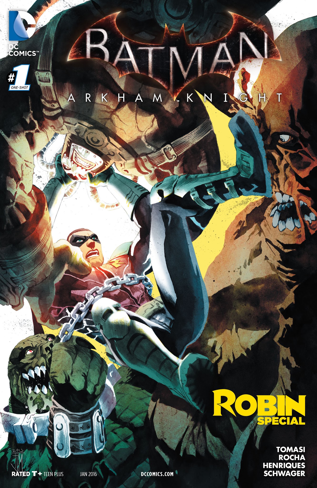 Read online Batman: Arkham Knight: Robin comic -  Issue # Full - 1