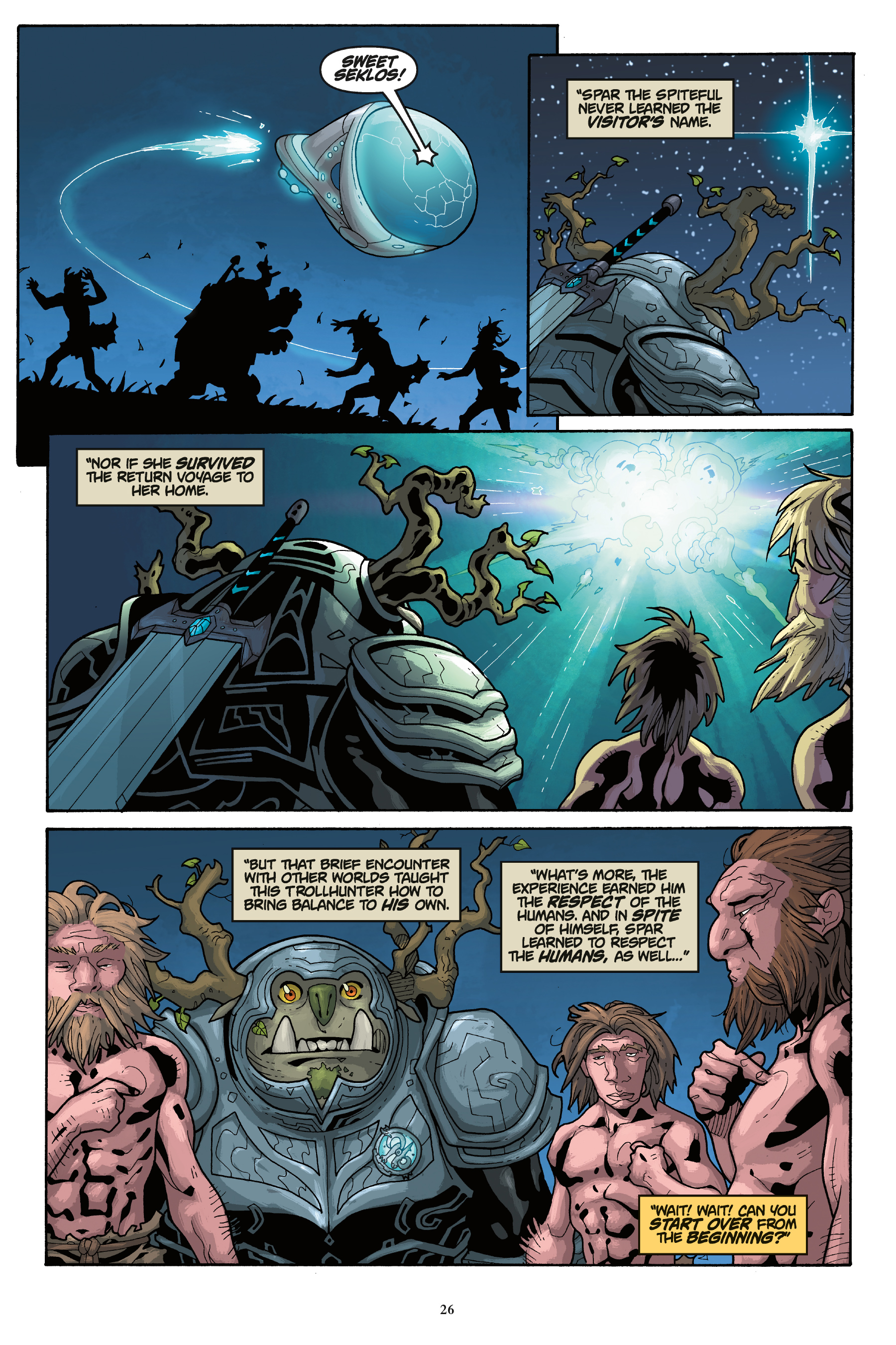 Read online Trollhunters: Tales of Arcadia-The Felled comic -  Issue # TPB - 27