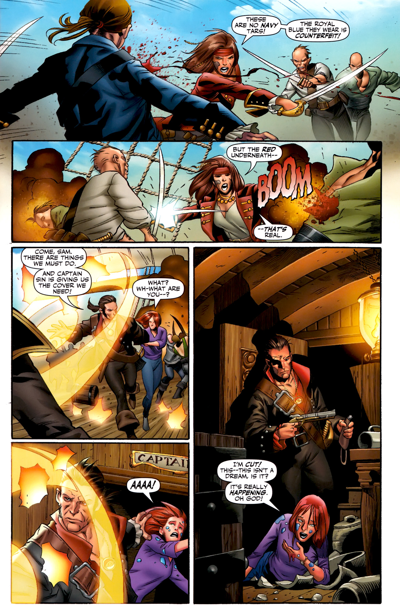 Read online Sigil (2011) comic -  Issue #2 - 4