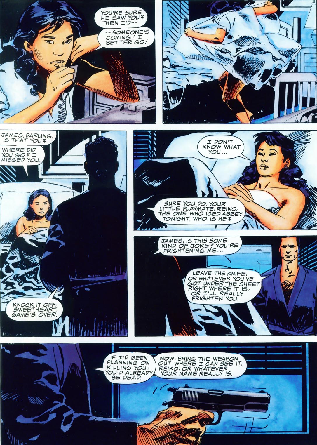Read online Marvel Graphic Novel comic -  Issue #40 - The Punisher - Assassins' Guild - 33
