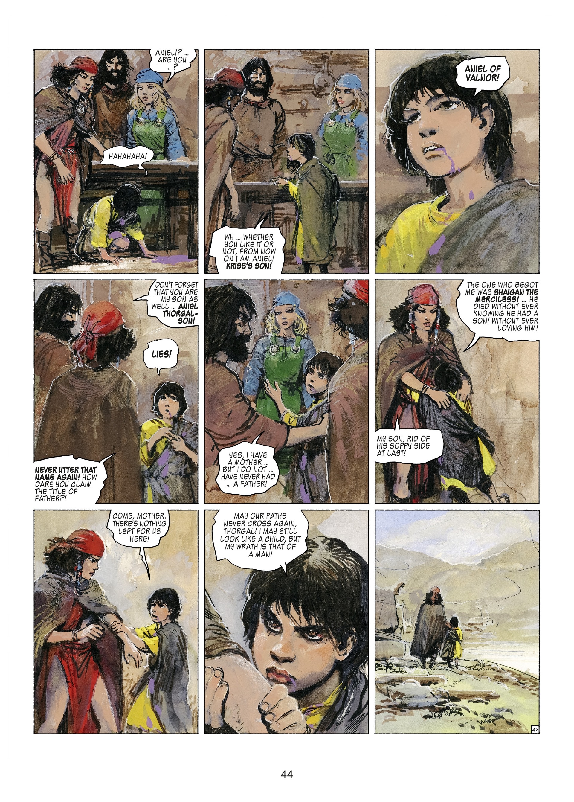 Read online Thorgal comic -  Issue #28 - 46