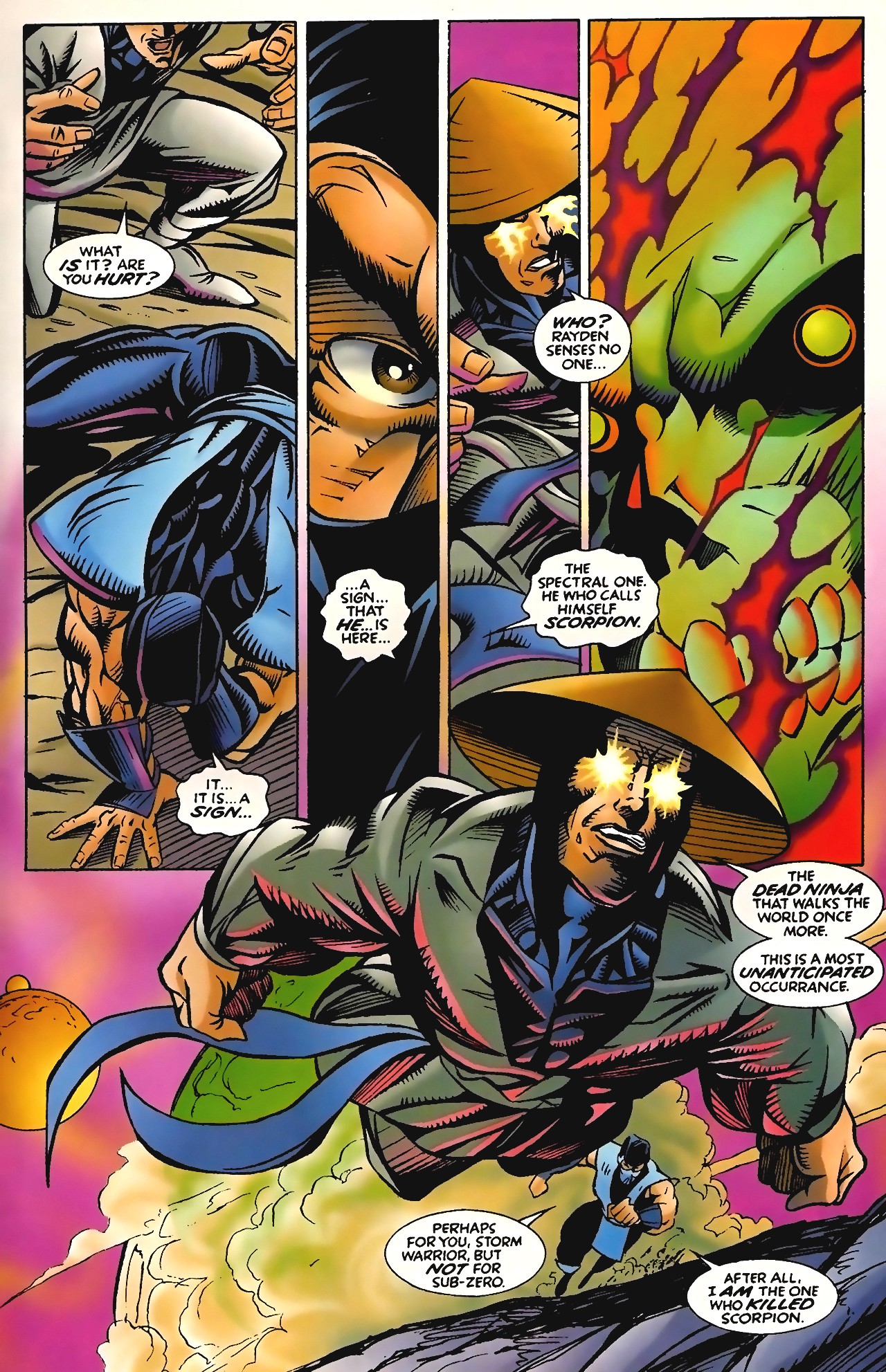 Read online Mortal Kombat (1994) comic -  Issue #4 - 4