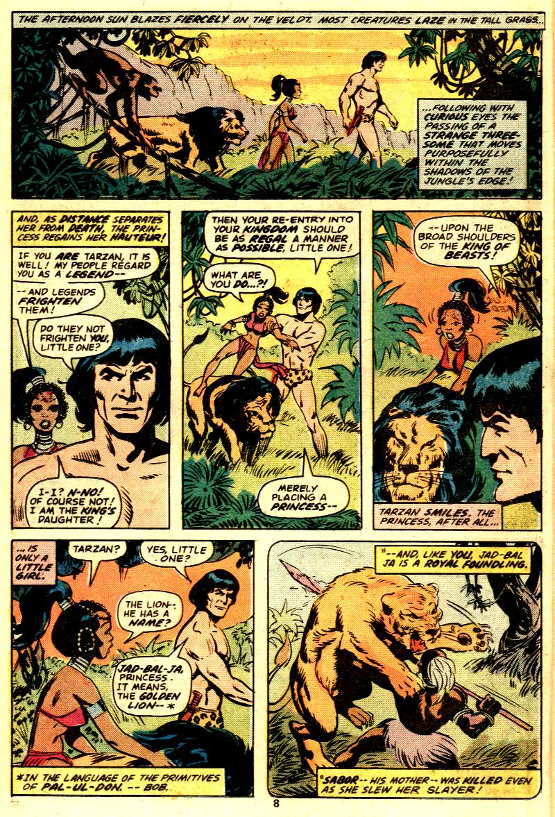 Read online Tarzan (1977) comic -  Issue # _Annual 2 - 7