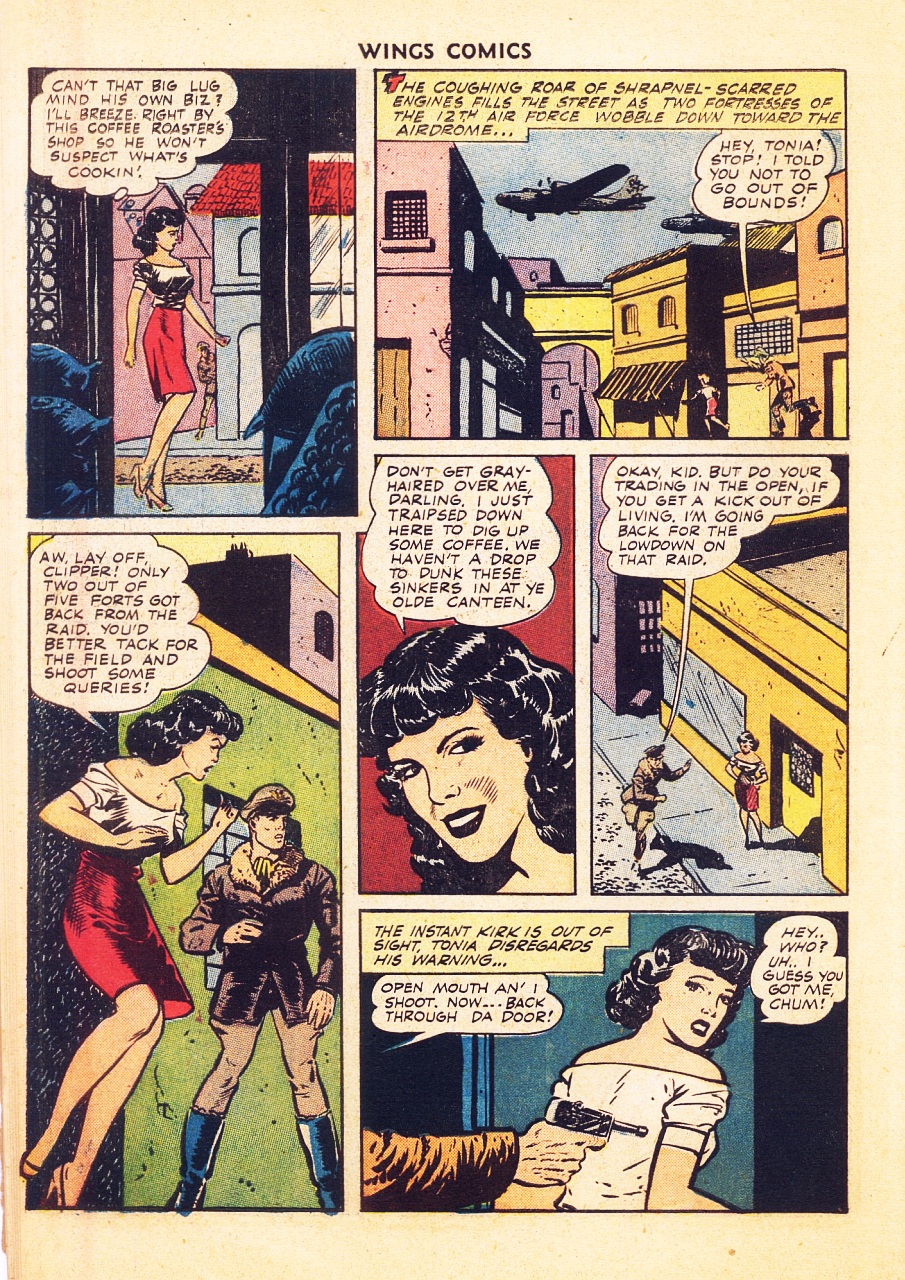 Read online Wings Comics comic -  Issue #34 - 51
