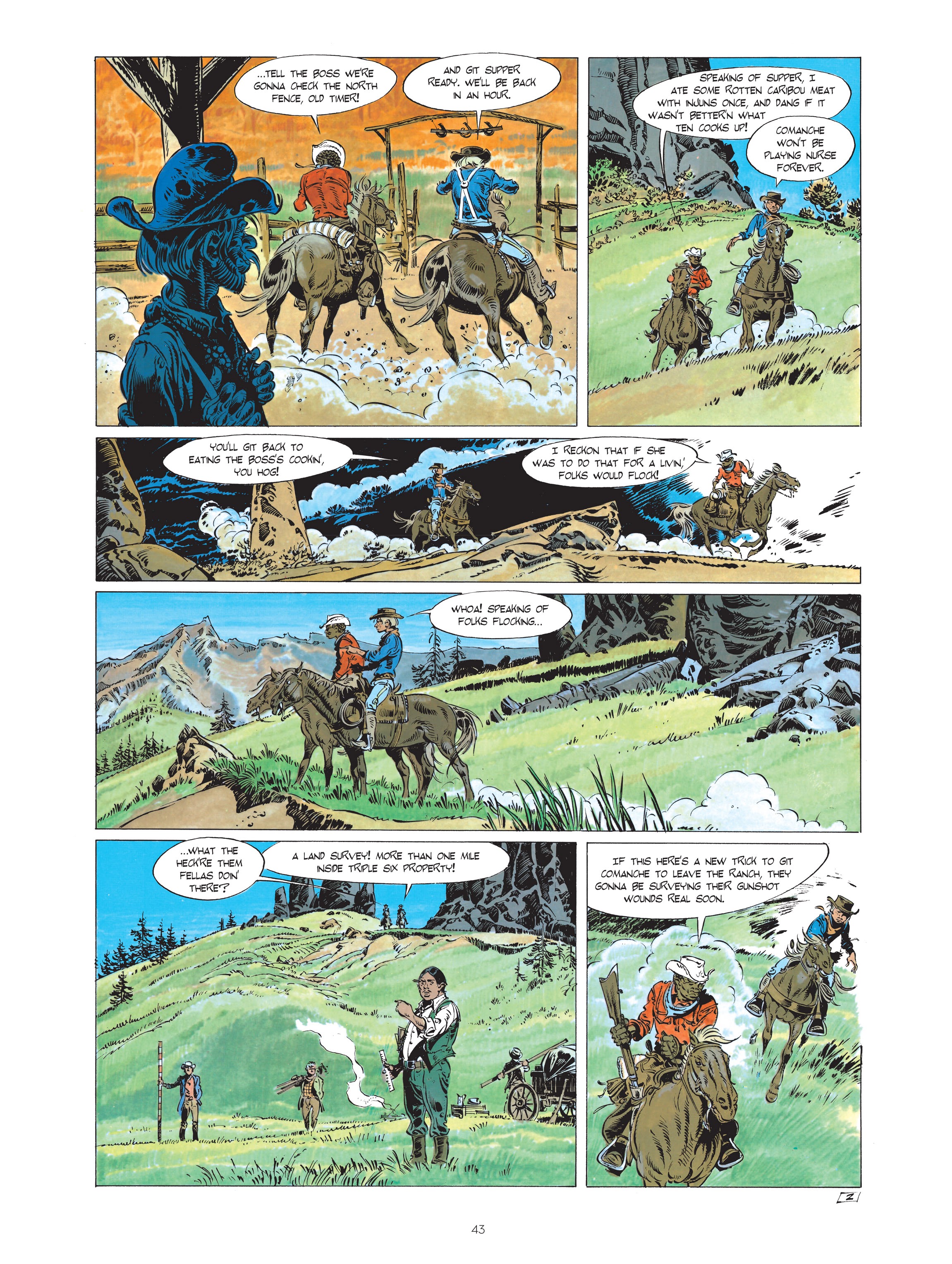 Read online Comanche comic -  Issue #1 - 44