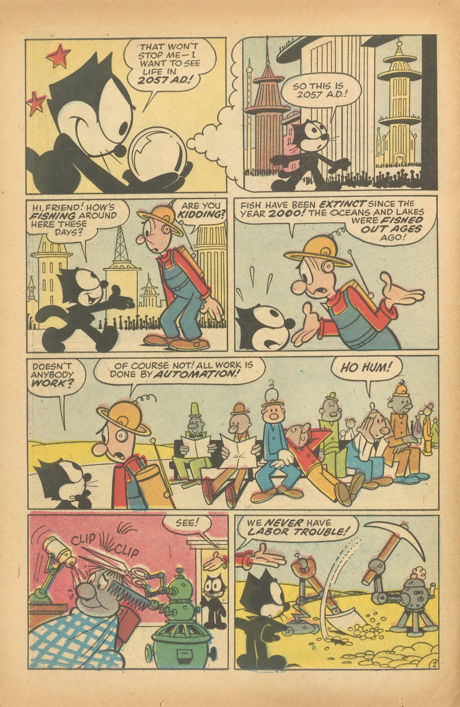 Read online Felix the Cat (1955) comic -  Issue #82 - 21