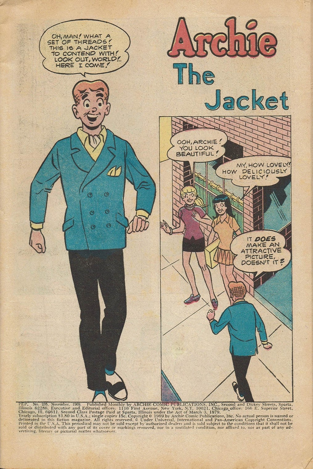 Read online Pep Comics comic -  Issue #235 - 3