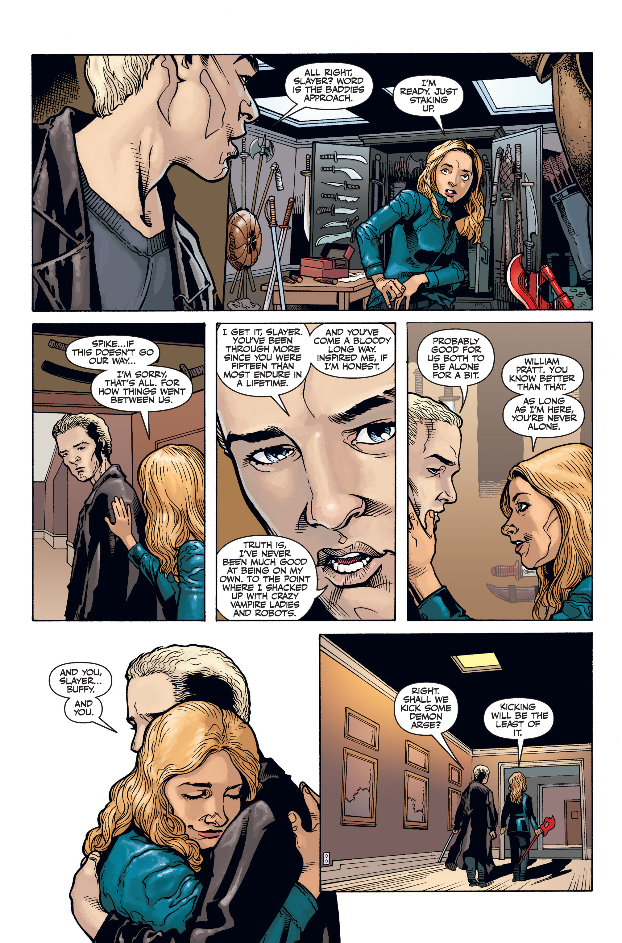 Read online Buffy the Vampire Slayer Season 12 comic -  Issue # _Library Edition (Part 2) - 60