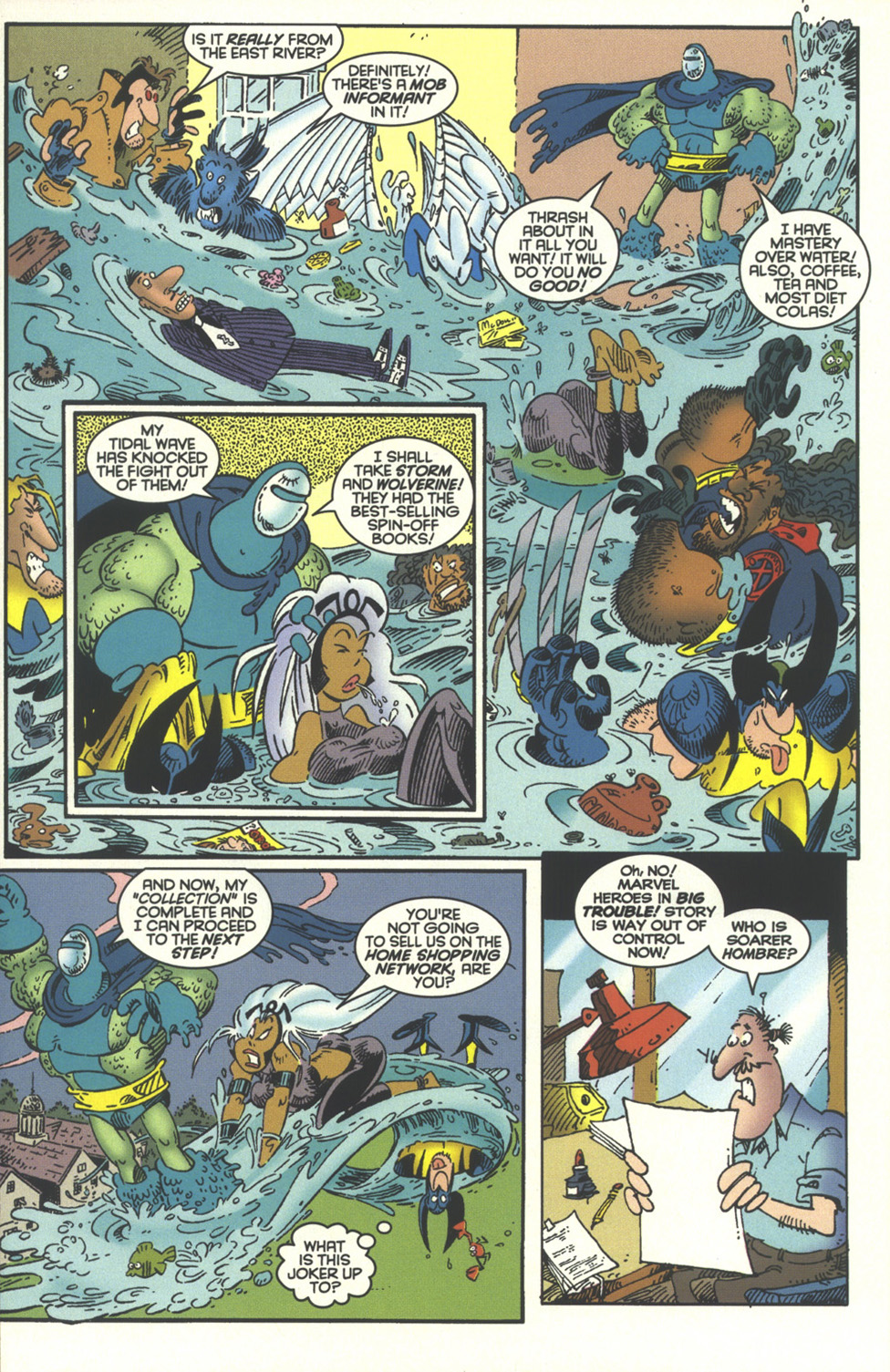 Read online Sergio Aragonés Massacres Marvel comic -  Issue # Full - 40
